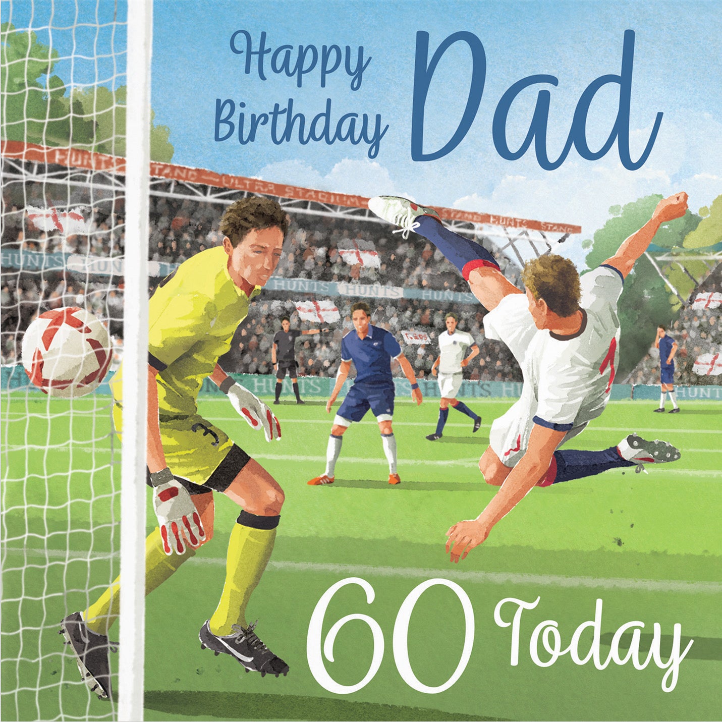 60th Dad Football Birthday Card Milo's Gallery - Default Title (B0CNXZRBJB)