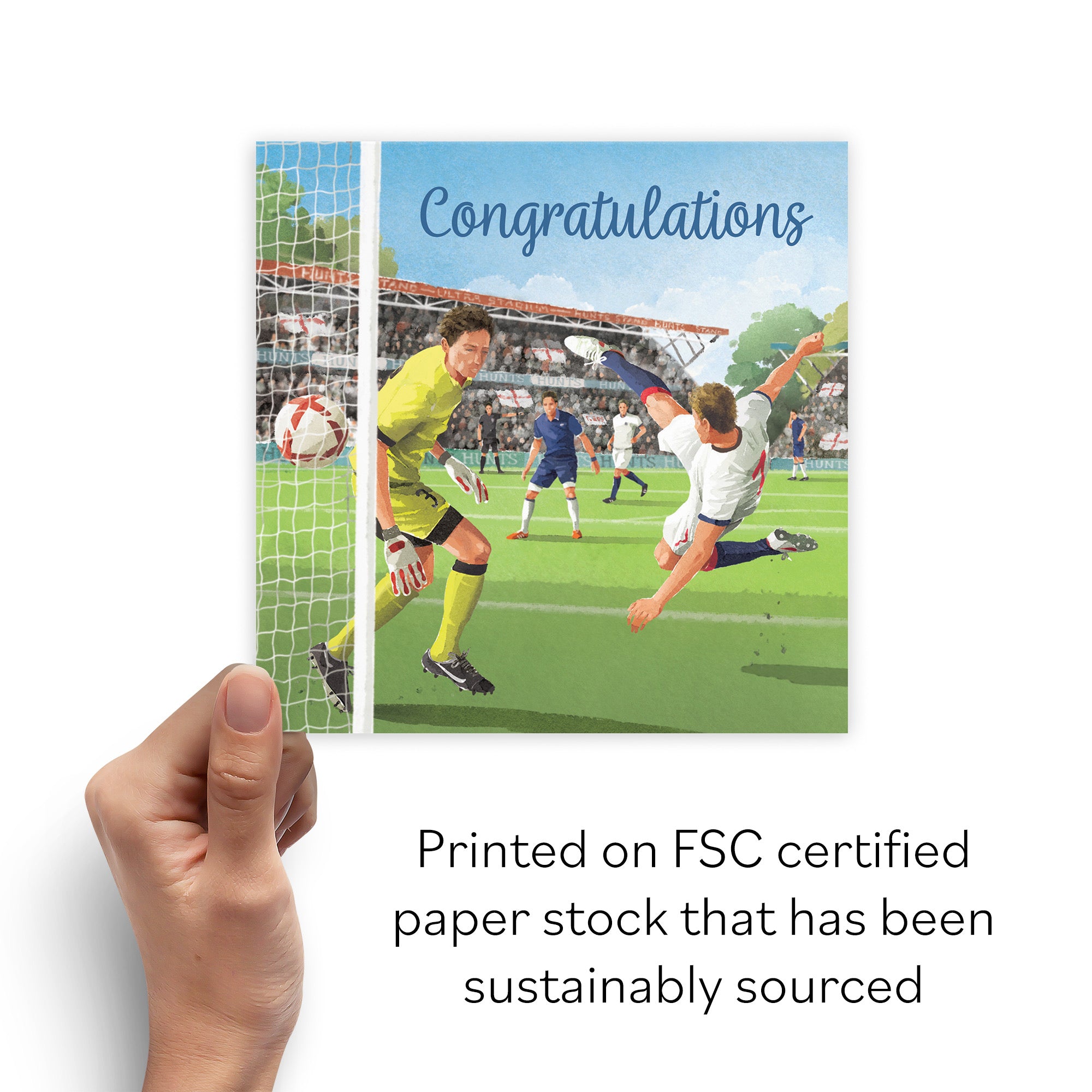 Football Congratulations Card Milo's Gallery - Default Title (B0CNXZY28C)