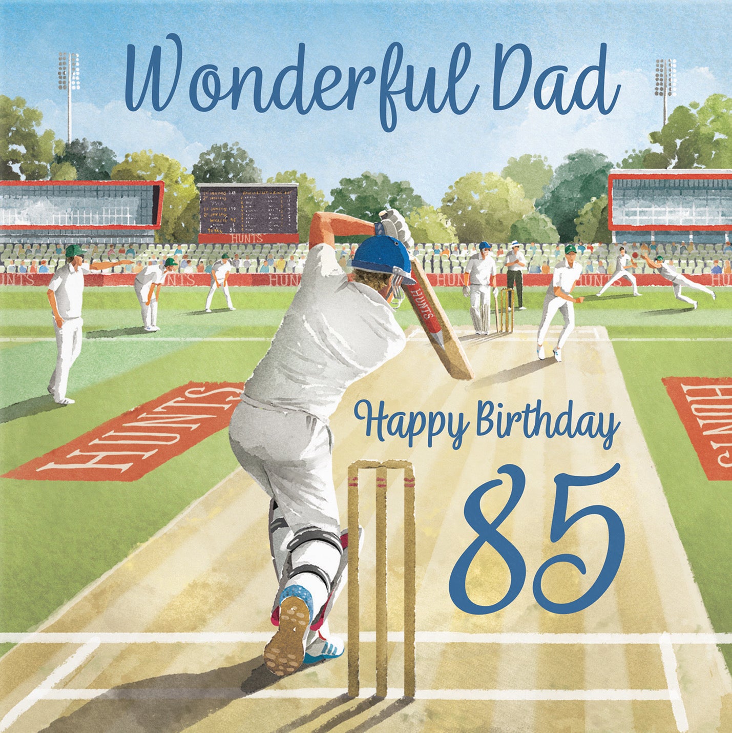 85th Dad Cricket Birthday Card Milo's Gallery - Default Title (B0CPMB4HT5)