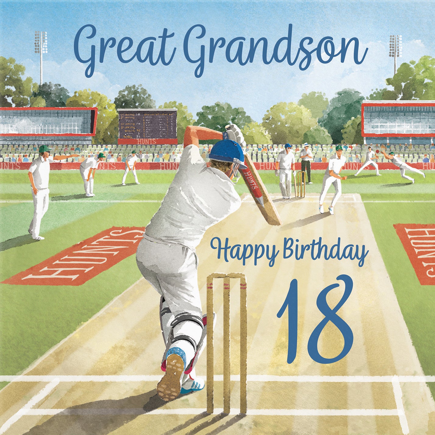 18th Great Grandson Cricket Birthday Card Milo's Gallery - Default Title (B0CPMBH5FR)