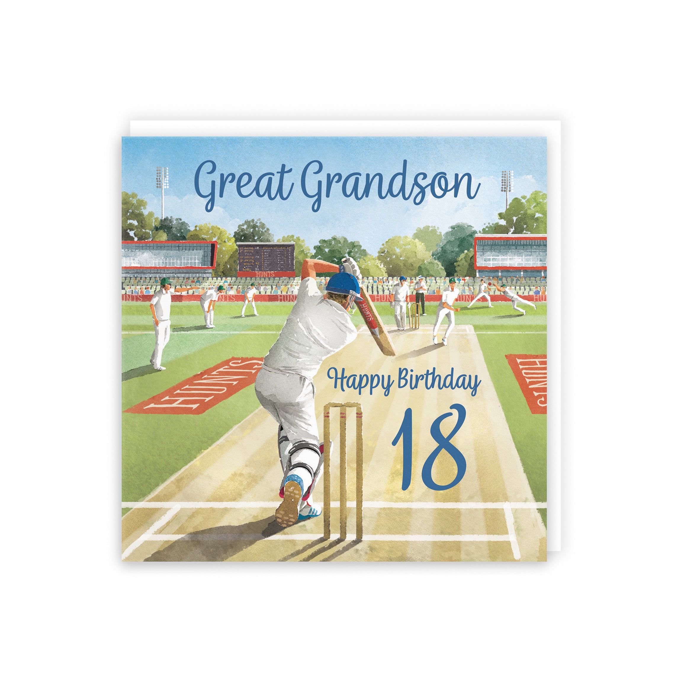 18th Great Grandson Cricket Birthday Card Milo's Gallery - Default Title (B0CPMBH5FR)