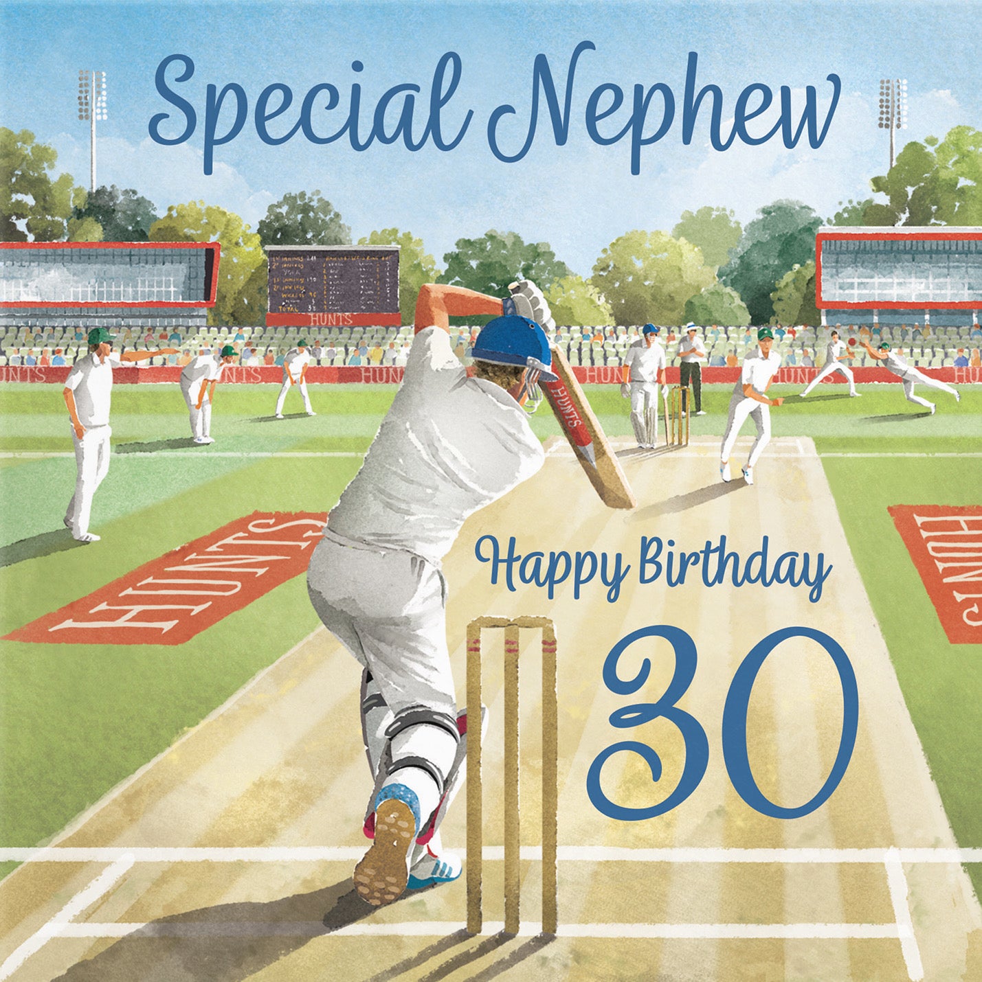 30th Nephew Cricket Birthday Card Milo's Gallery - Default Title (B0CPMBRRG2)