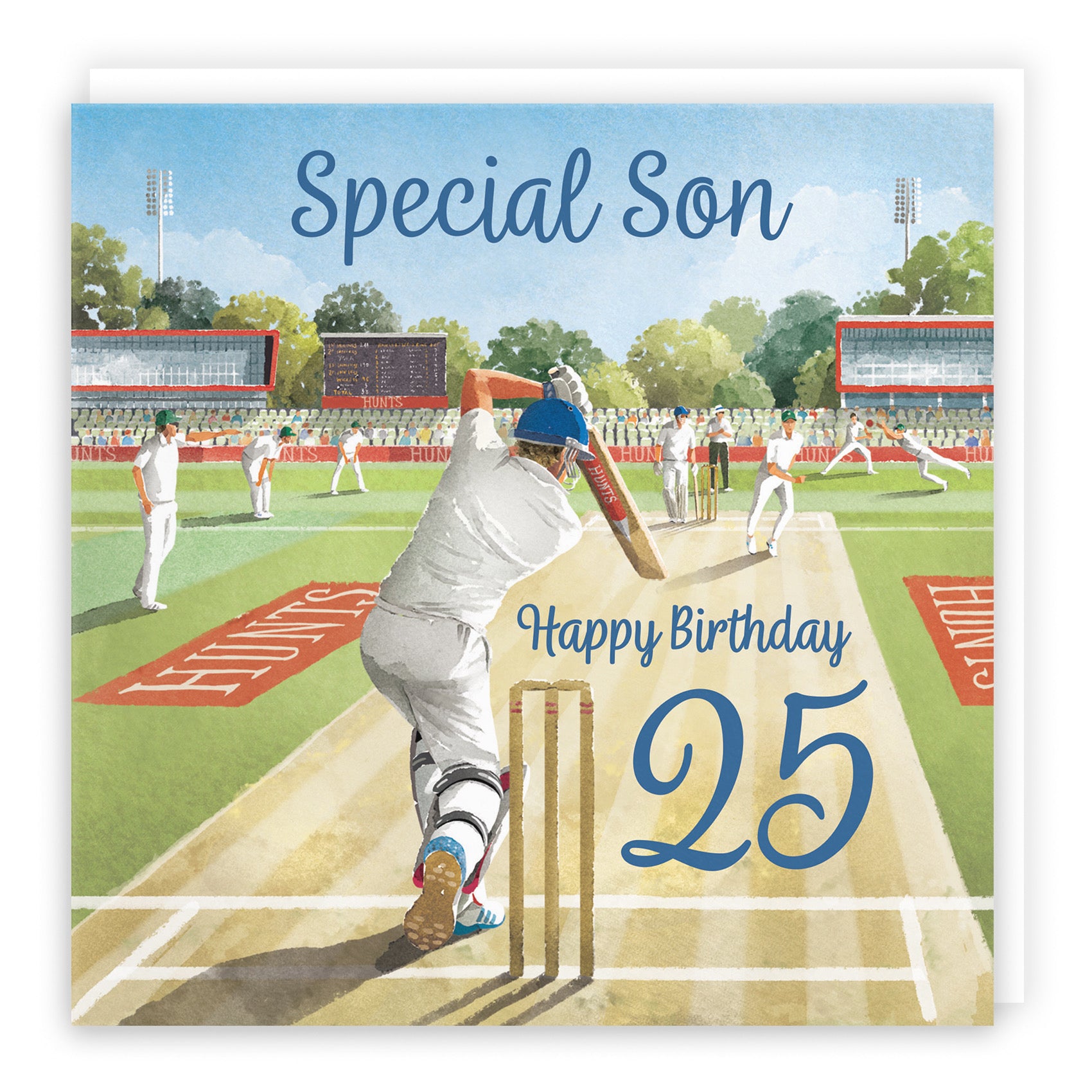 25th Son Cricket Birthday Card Milo's Gallery - Default Title (B0CPMBW4DX)