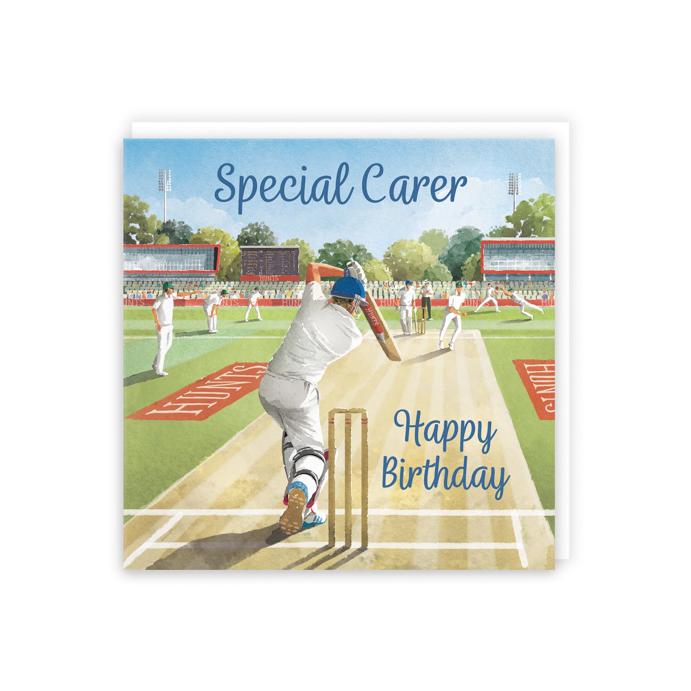 Carer Cricket Birthday Card Milo's Gallery - Default Title (B0CPMC1SW1)