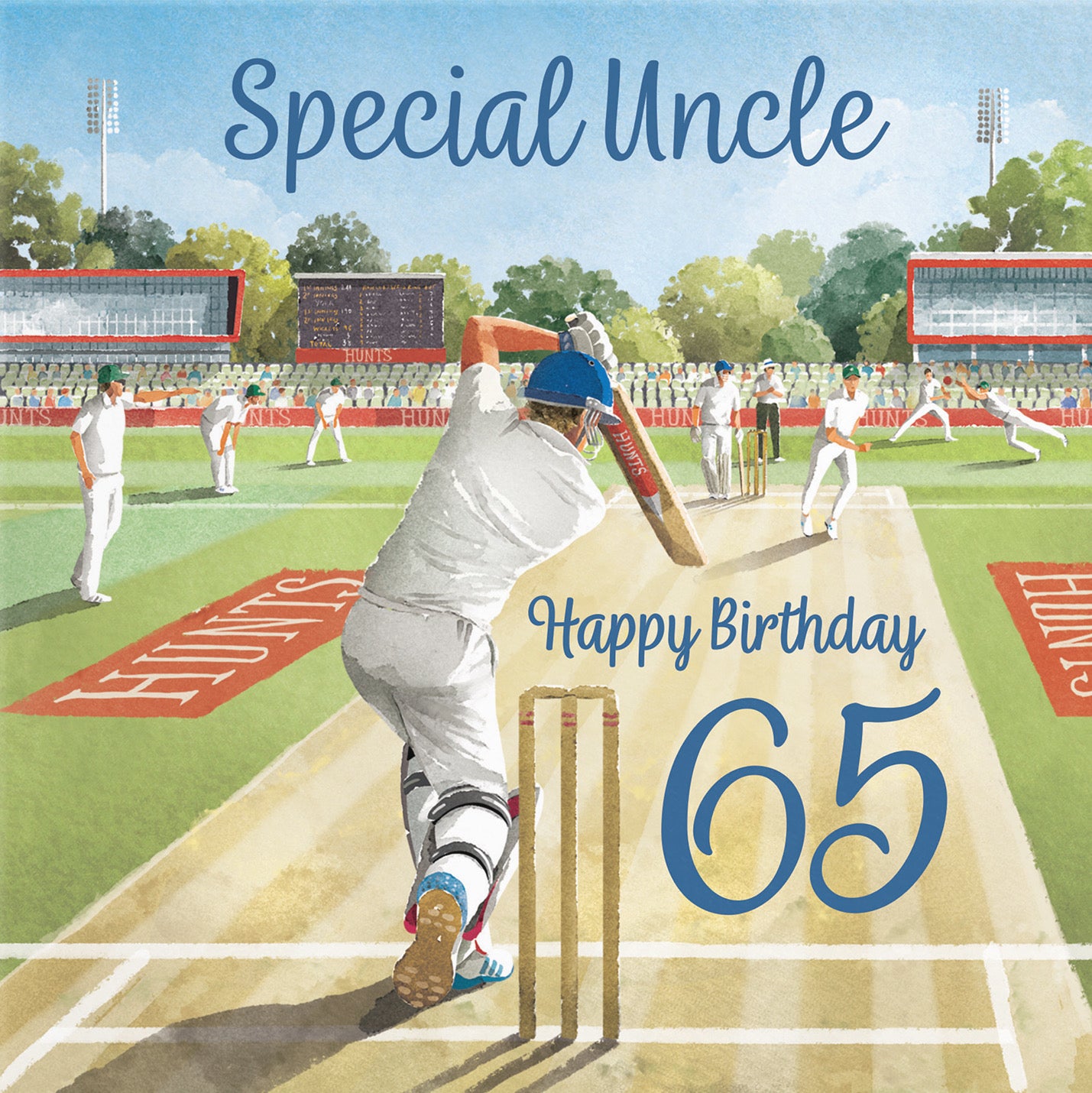 65th Uncle Cricket Birthday Card Milo's Gallery - Default Title (B0CPMC236Y)