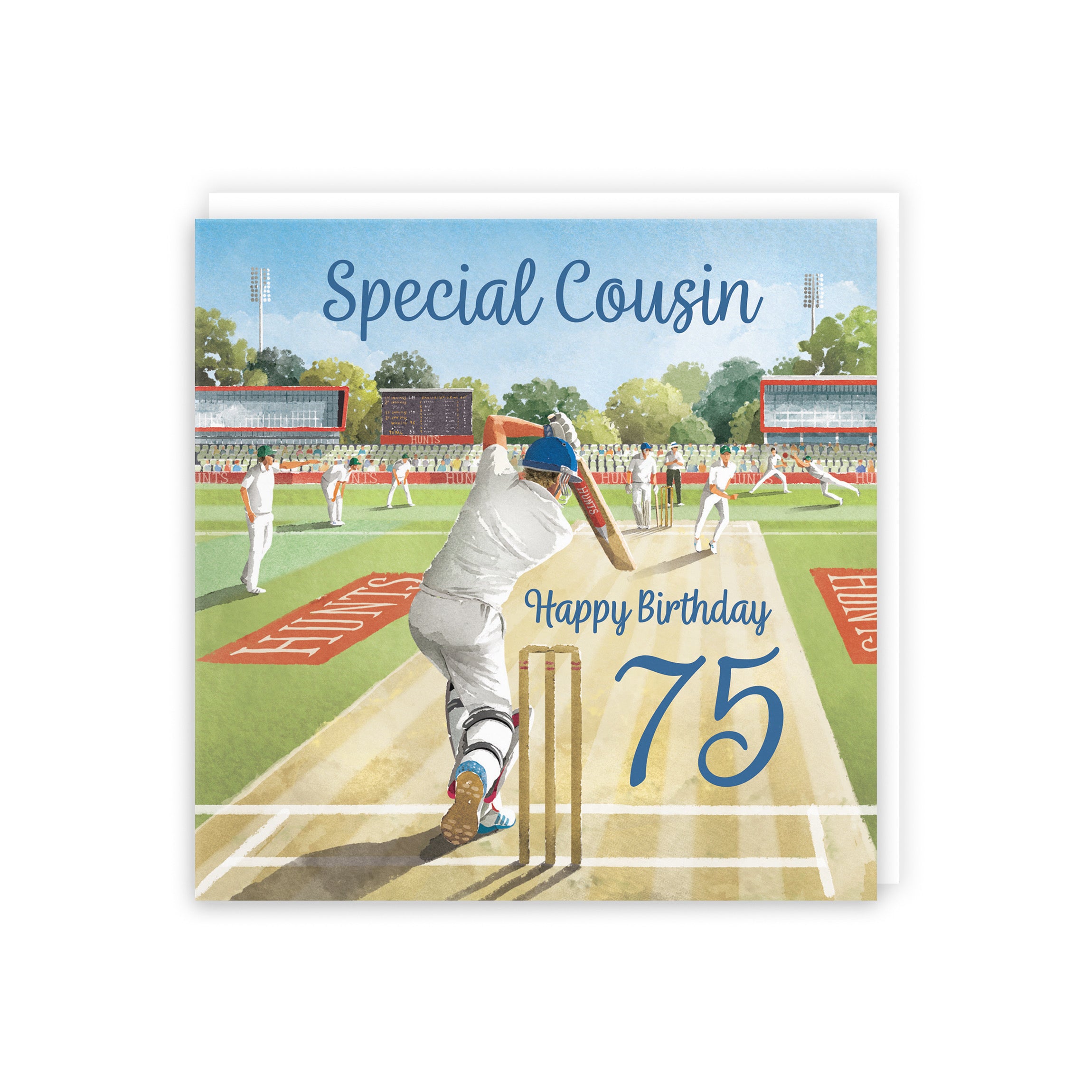 75th Cousin Cricket Birthday Card Milo's Gallery - Default Title (B0CPMCCCJR)