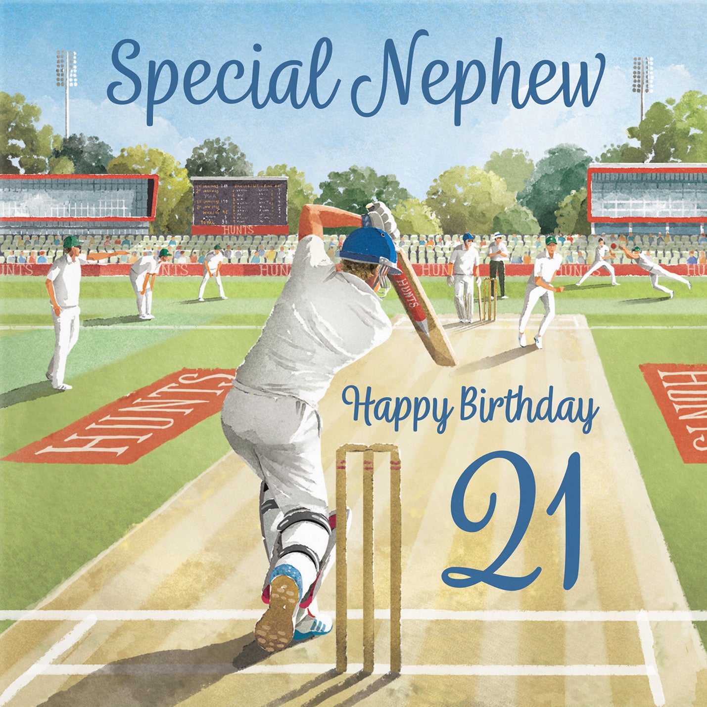 21st Nephew Cricket Birthday Card Milo's Gallery - Default Title (B0CPMCDWHM)