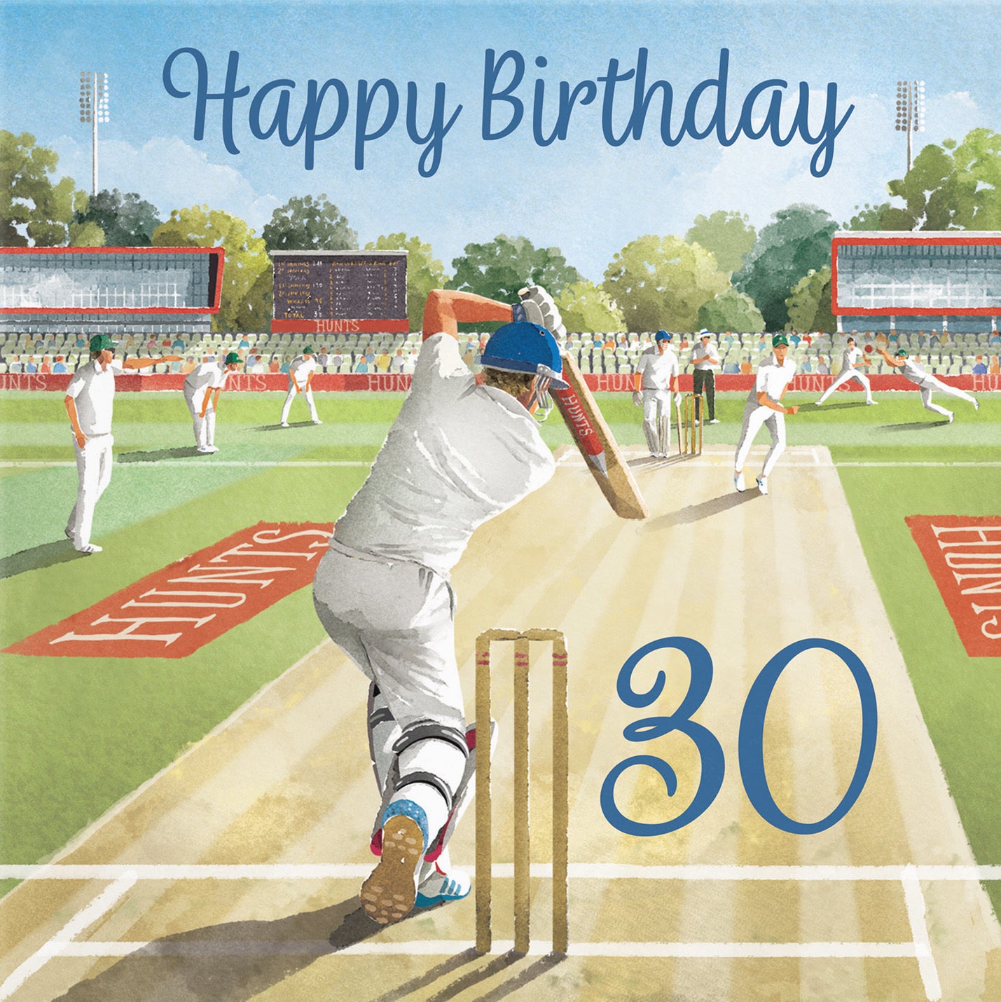 Cricket 30th Birthday Card Milo's Gallery - Default Title (B0CPMCG8MD)