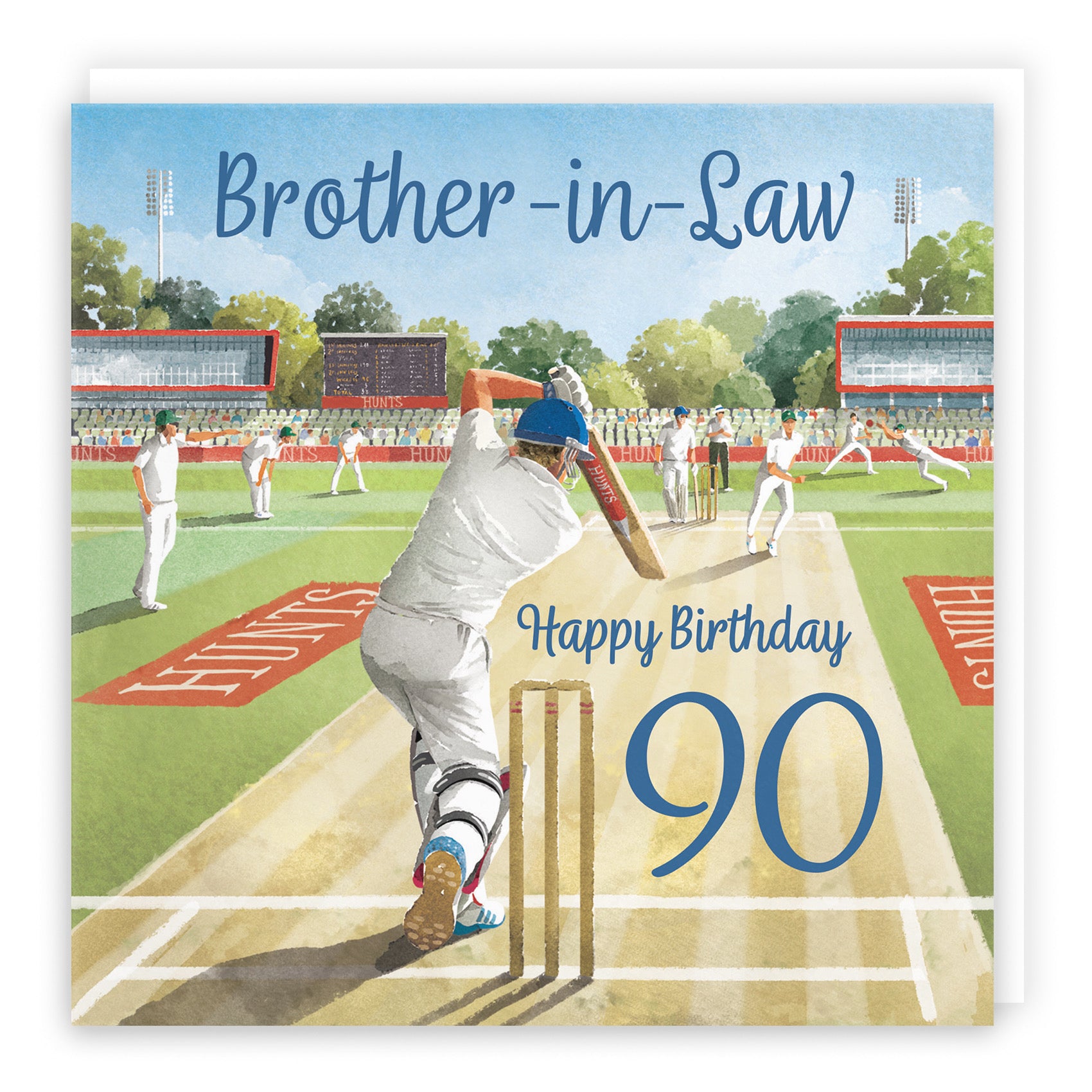 90th Brother-in-Law Cricket Birthday Card Milo's Gallery - Default Title (B0CPMCMCK6)