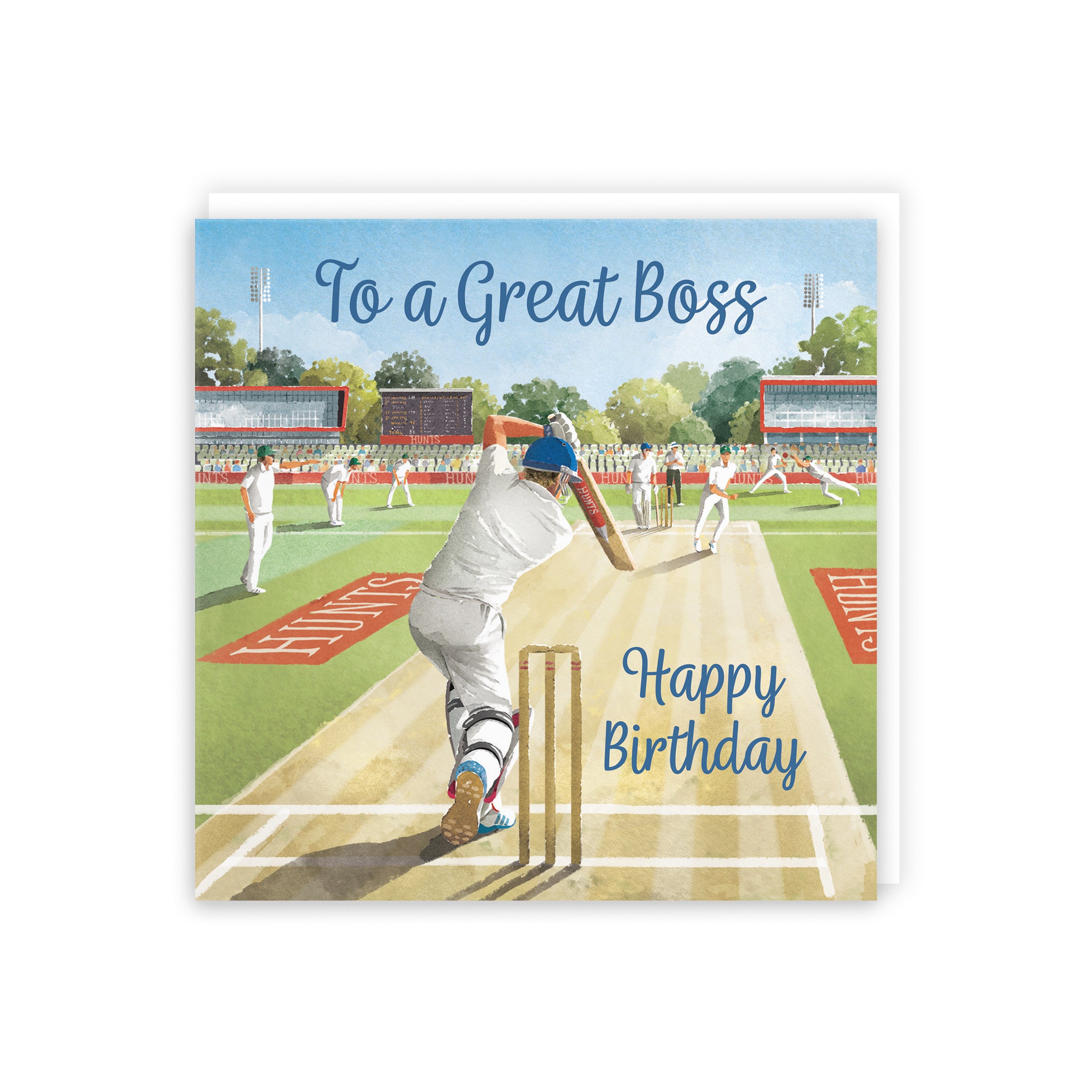 Boss Cricket Birthday Card Milo's Gallery - Default Title (B0CPMCRMV6)