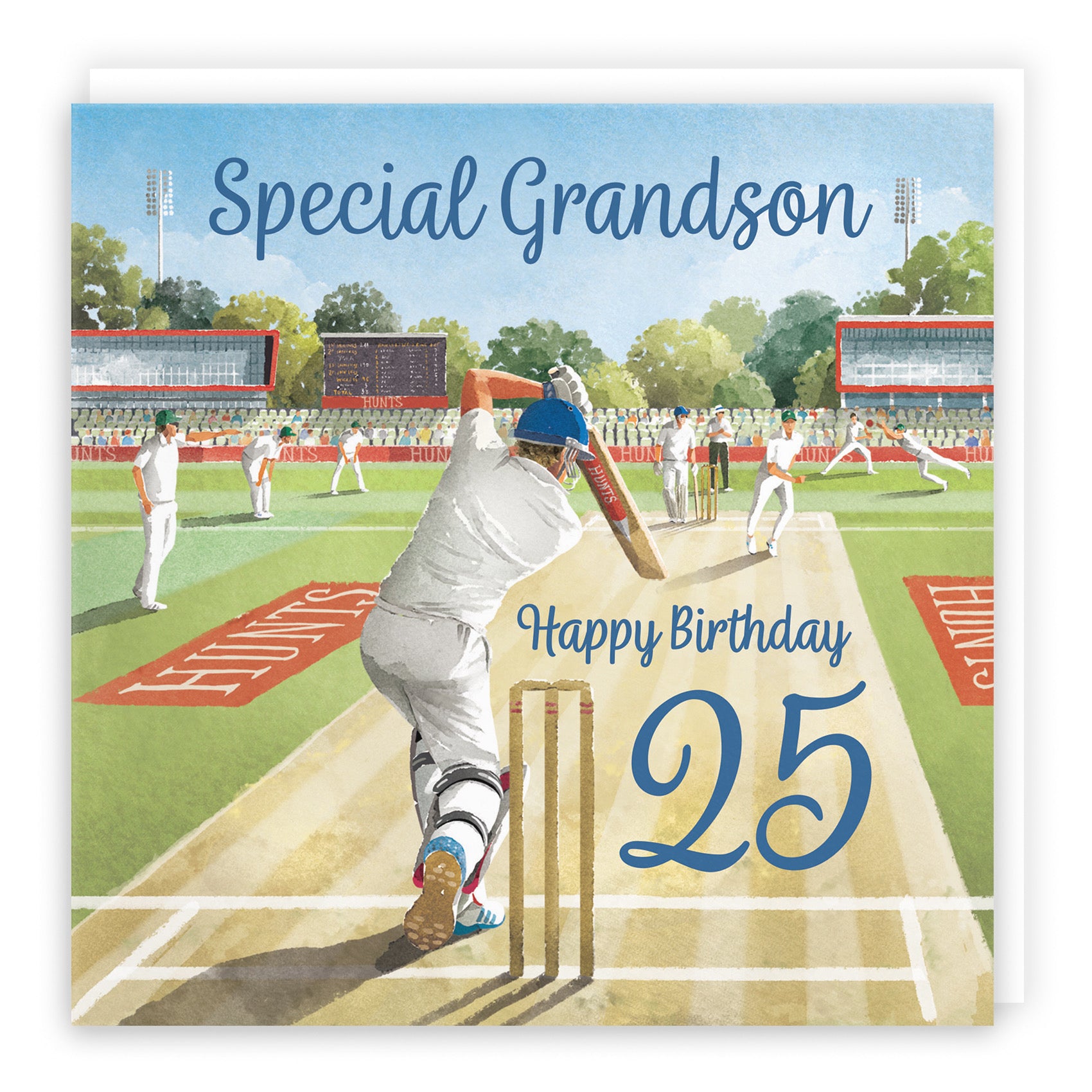25th Grandson Cricket Birthday Card Milo's Gallery - Default Title (B0CPMCS7QD)