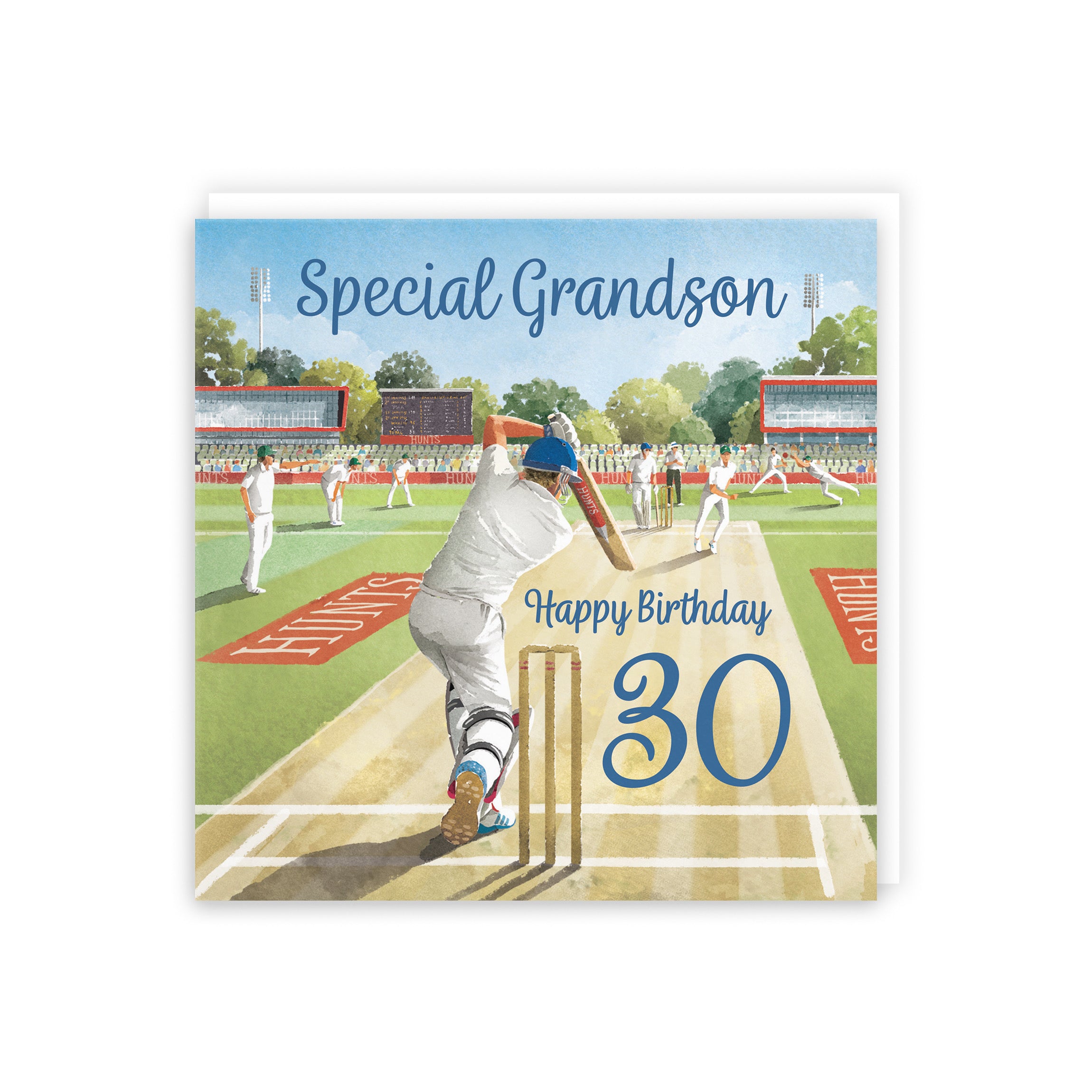 30th Grandson Cricket Birthday Card Milo's Gallery - Default Title (B0CPMCTSB1)