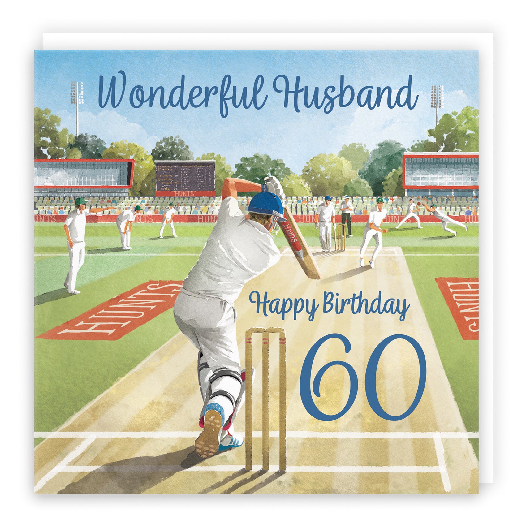 60th Husband Cricket Birthday Card Milo's Gallery - Default Title (B0CPMCXQBQ)