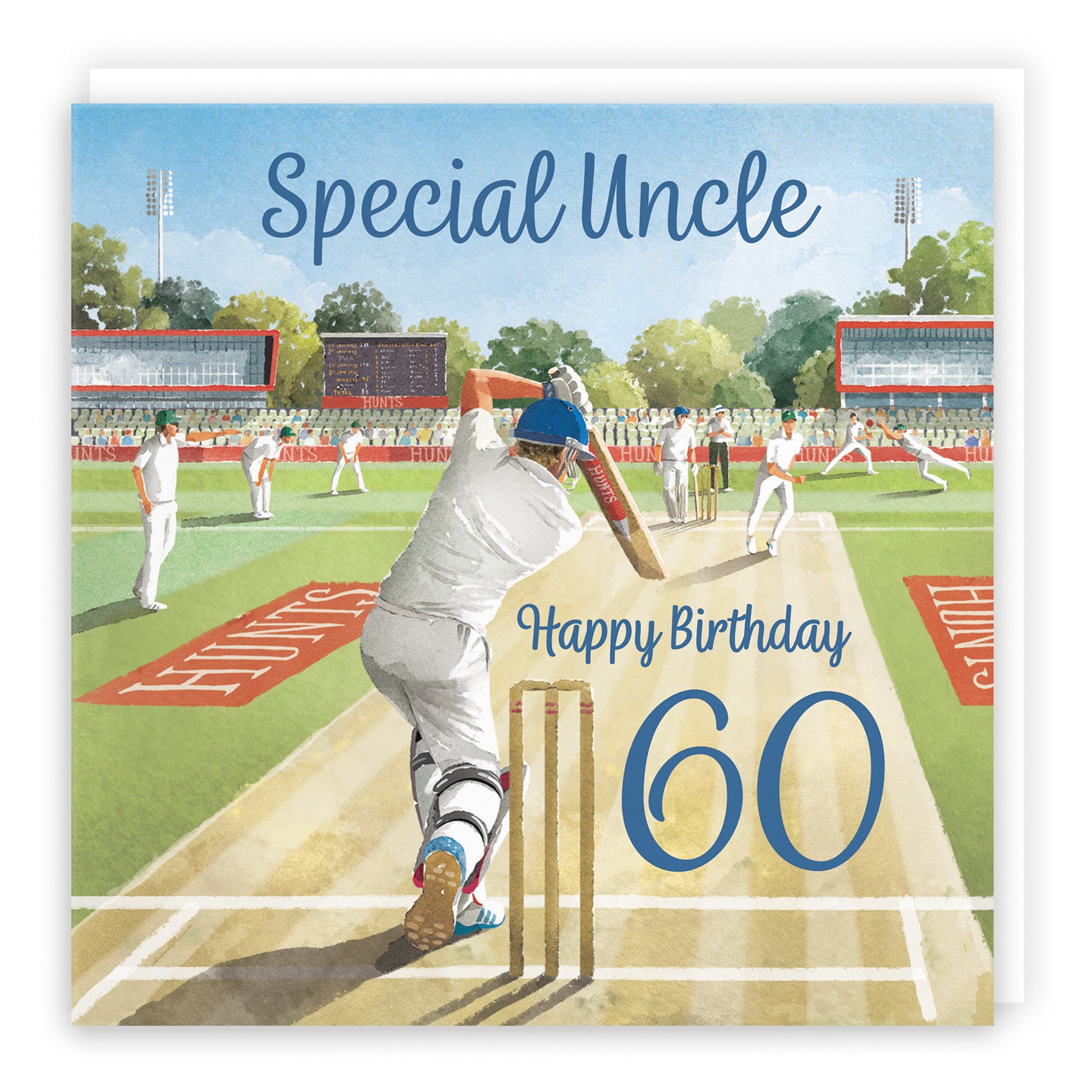 60th Uncle Cricket Birthday Card Milo's Gallery - Default Title (B0CPMCY65K)