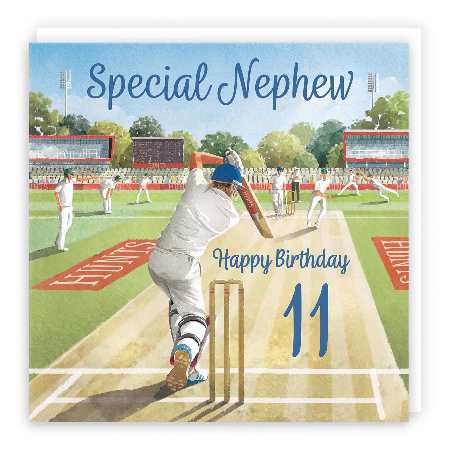 11th Nephew Cricket Birthday Card Milo's Gallery - Default Title (B0CPMCYD1K)