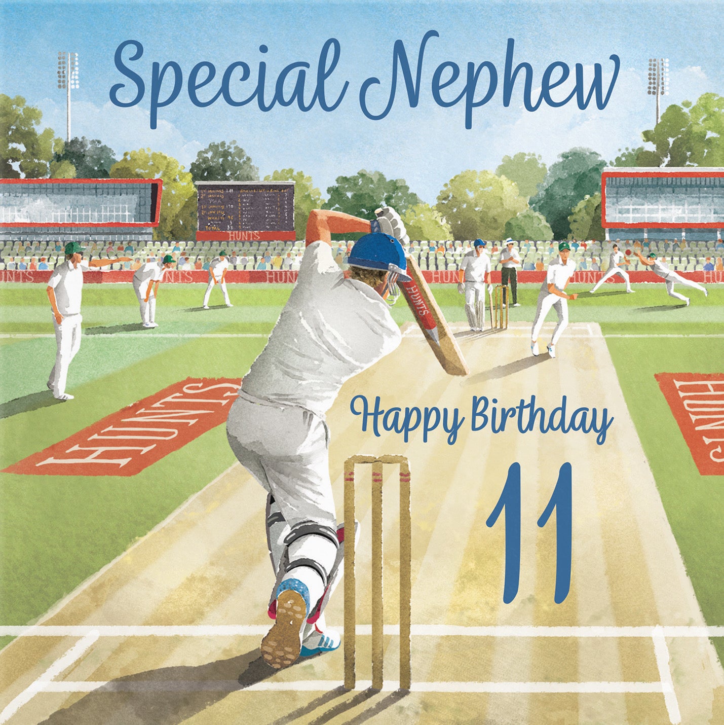 11th Nephew Cricket Birthday Card Milo's Gallery - Default Title (B0CPMCYD1K)