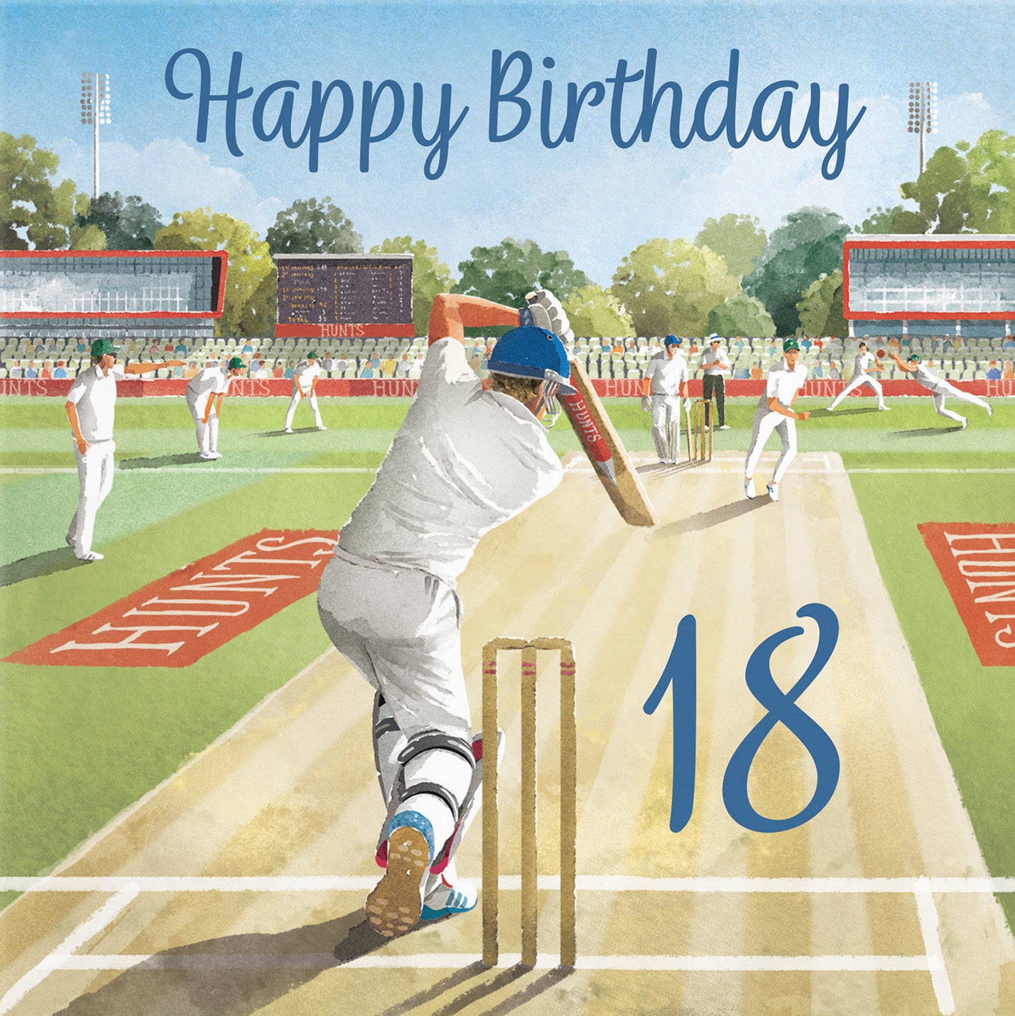 Cricket 18th Birthday Card Milo's Gallery - Default Title (B0CPMD1M75)