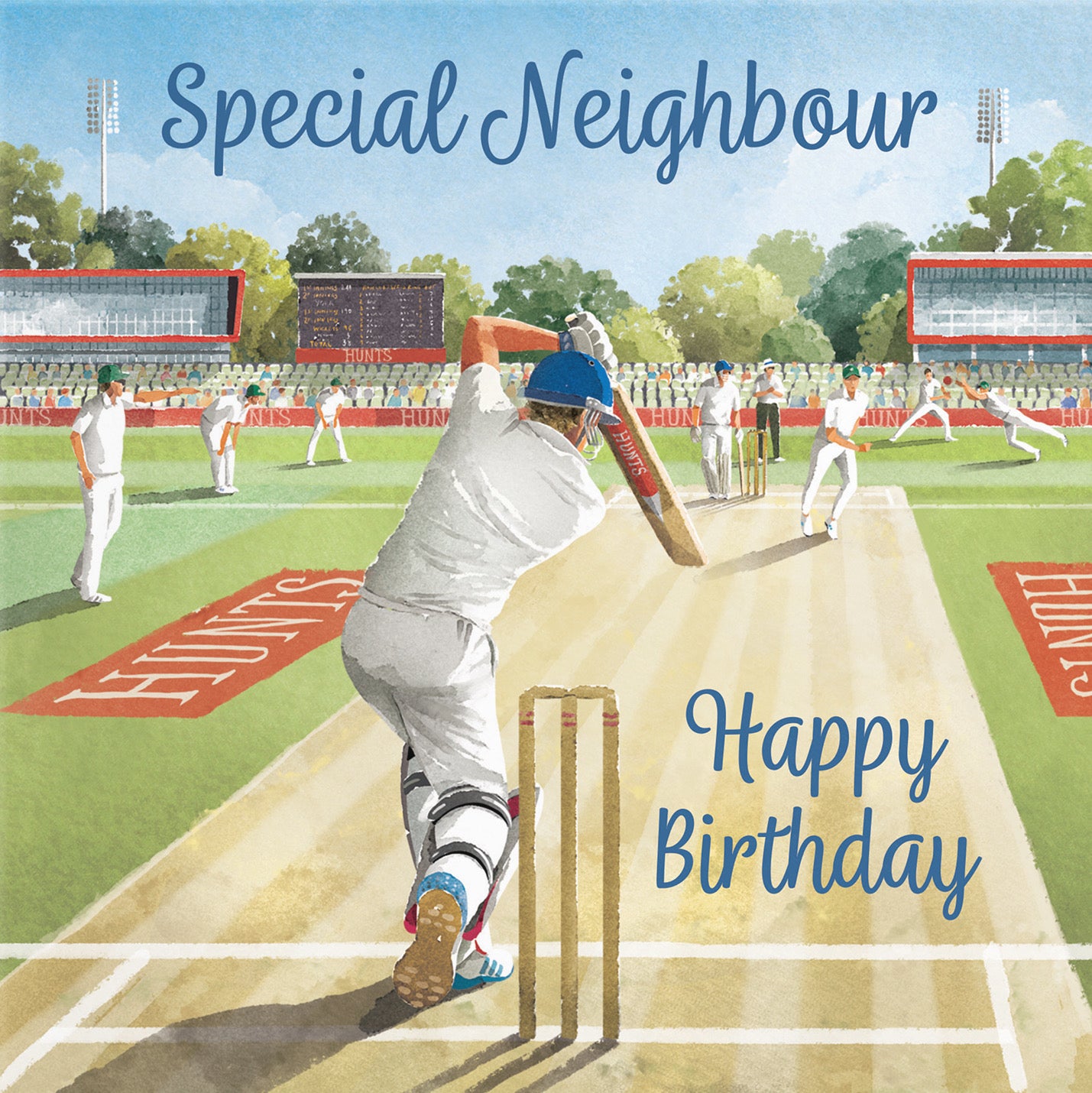 Neighbour Cricket Birthday Card Milo's Gallery - Default Title (B0CPMD7CZQ)