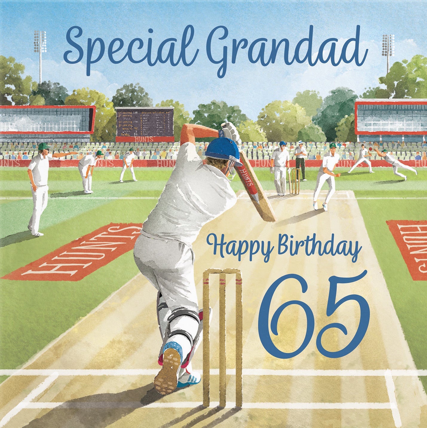 65th Grandad Cricket Birthday Card Milo's Gallery - Default Title (B0CPMDQKDB)