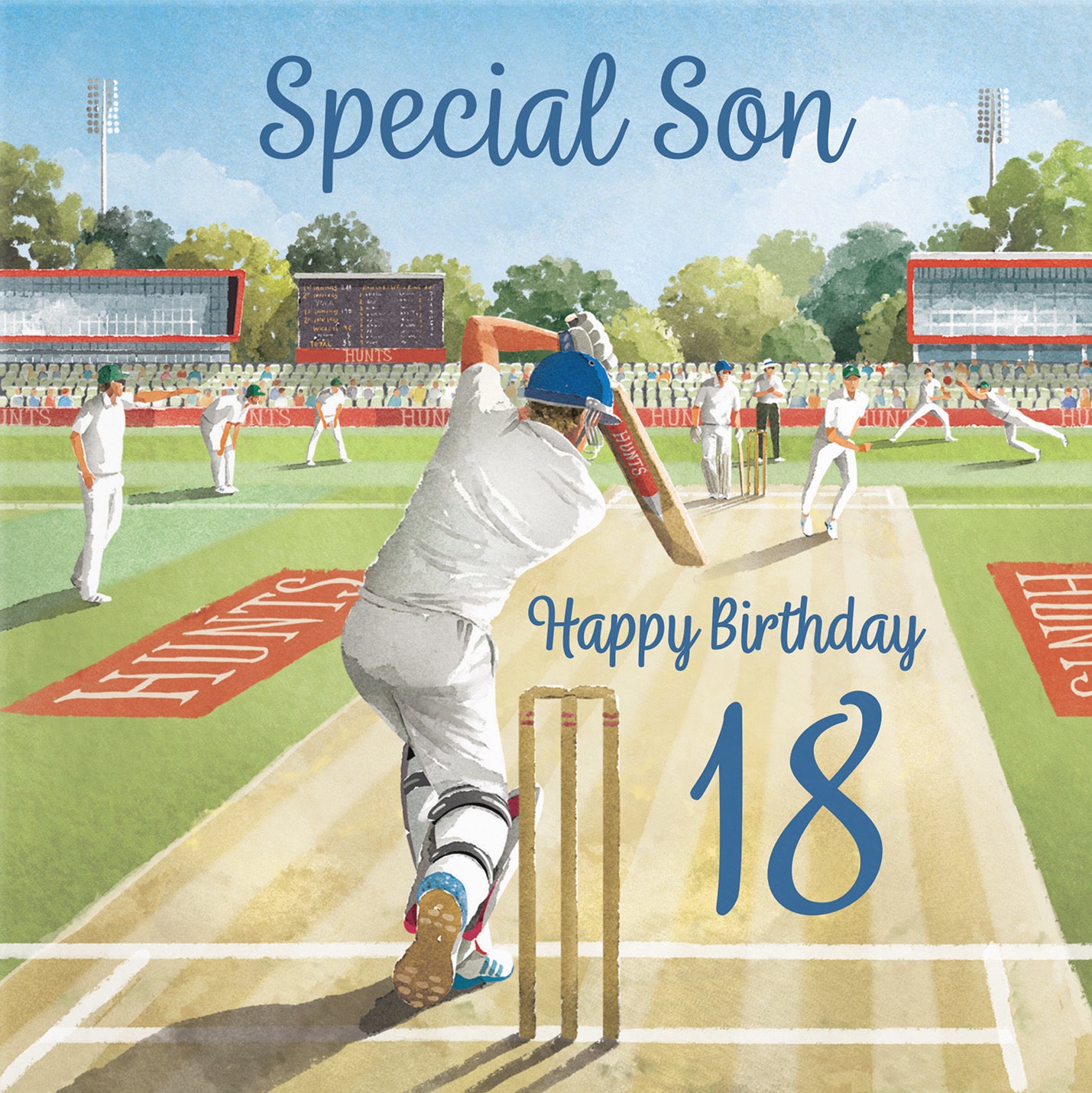 18th Son Cricket Birthday Card Milo's Gallery - Default Title (B0CPMDTVMP)