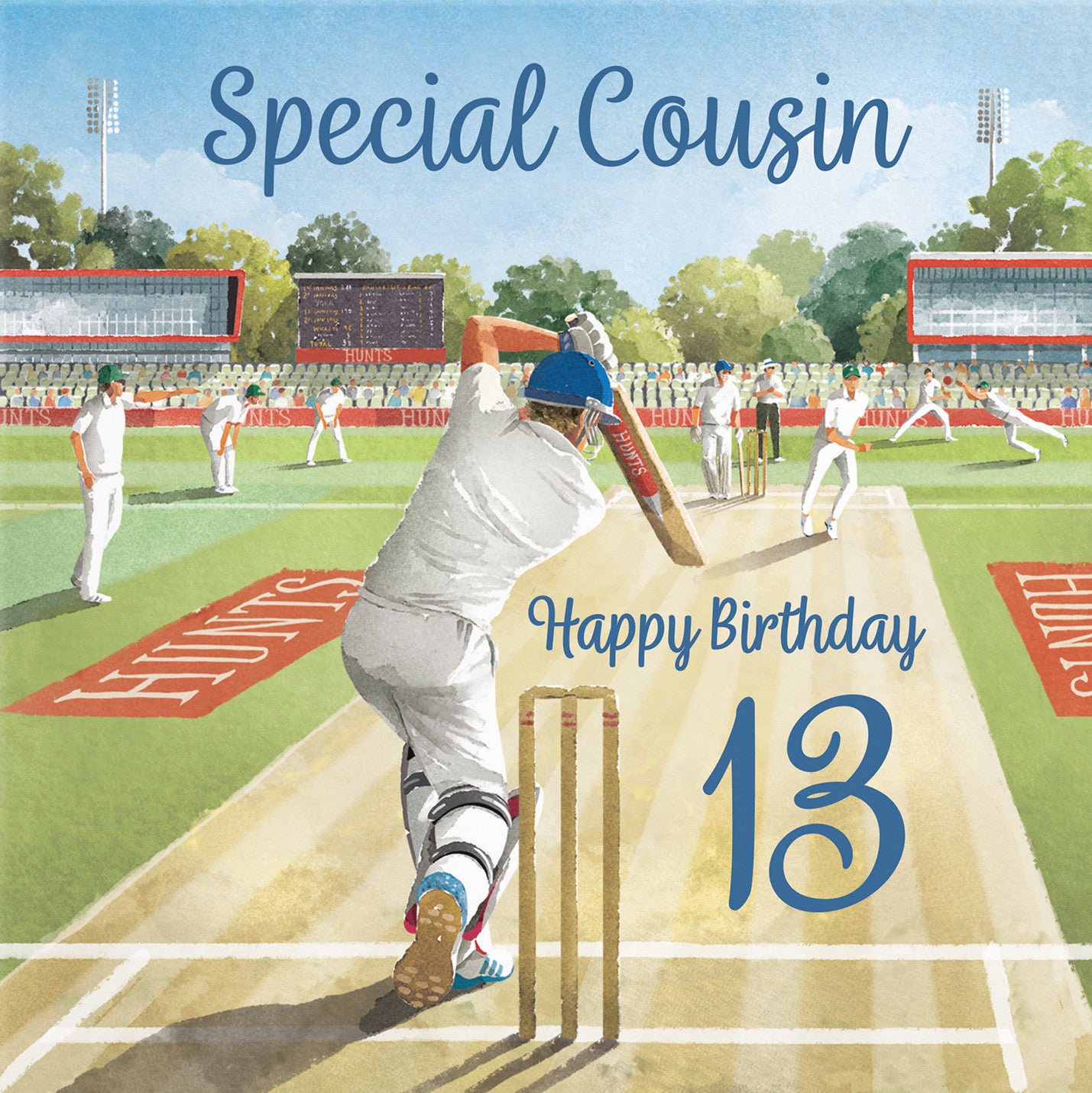 13th Cousin Cricket Birthday Card Milo's Gallery - Default Title (B0CPMDZZ6F)