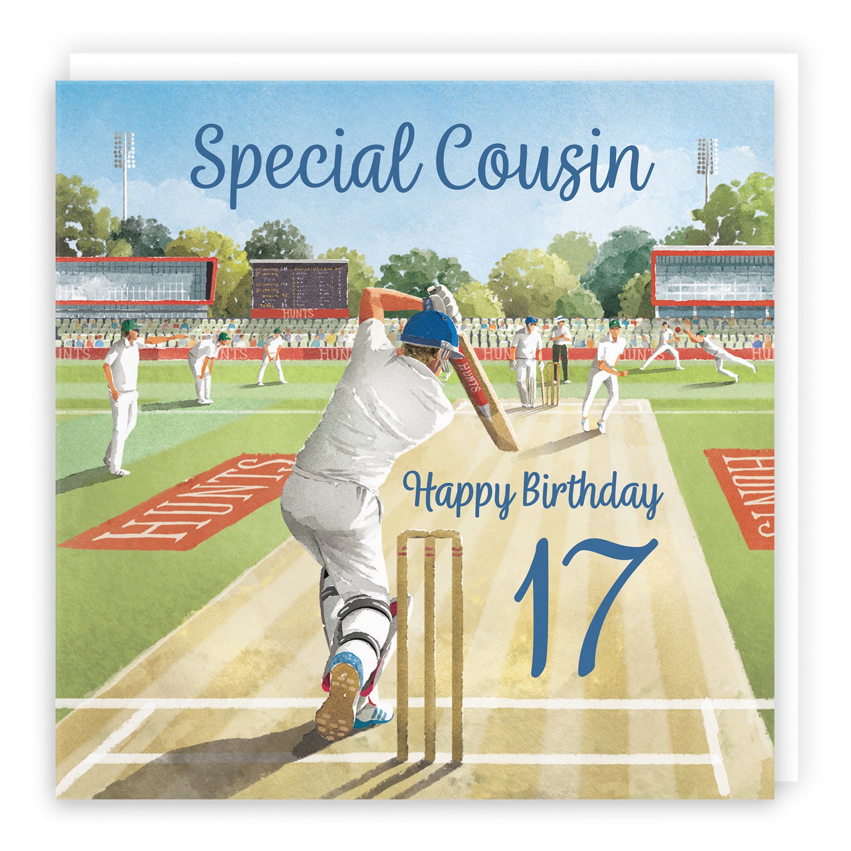 17th Cousin Cricket Birthday Card Milo's Gallery - Default Title (B0CPMF19K5)