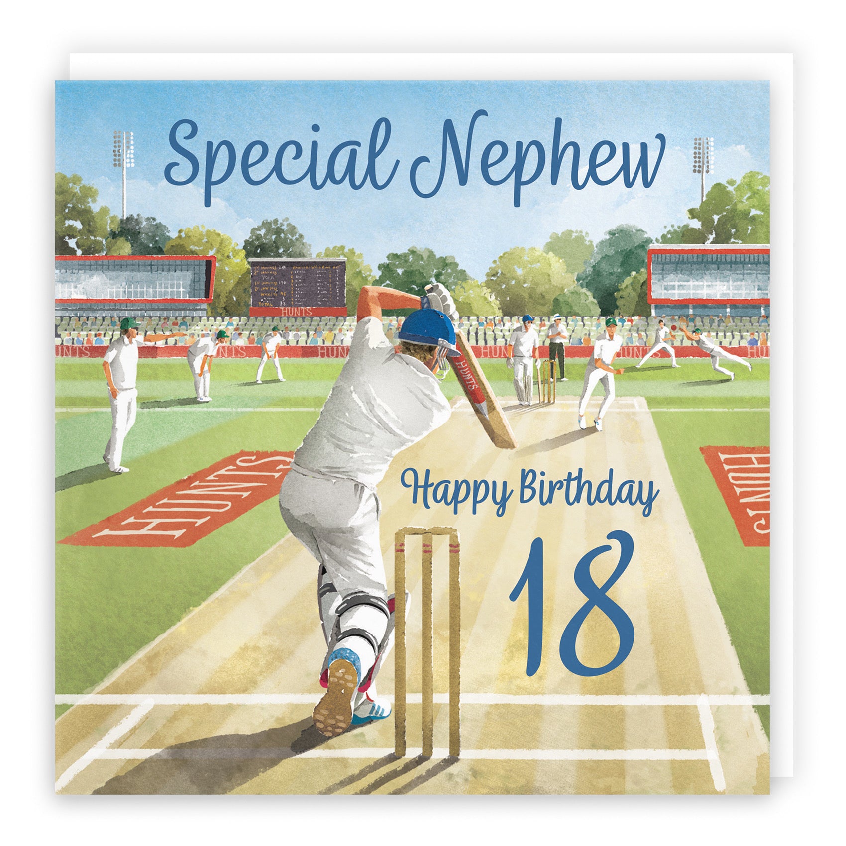 18th Nephew Cricket Birthday Card Milo's Gallery - Default Title (B0CPMF1JCF)