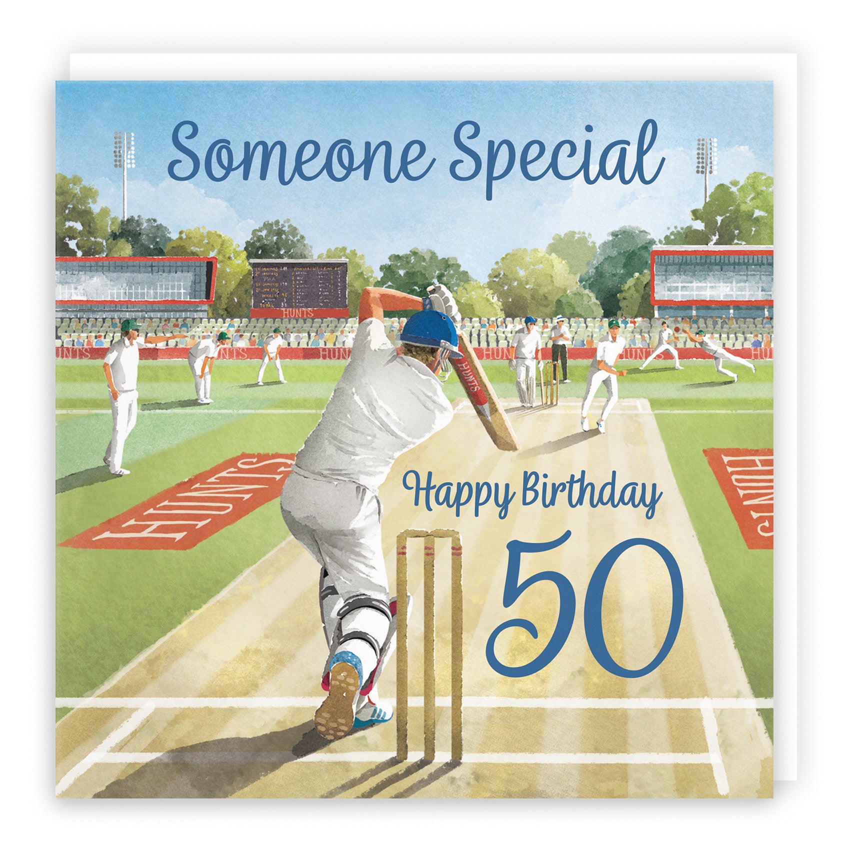 50th Someone Special Cricket Birthday Card Milo's Gallery - Default Title (B0CPMF2425)