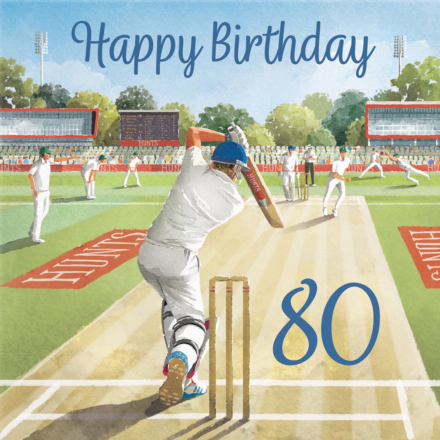 Cricket 80th Birthday Card Milo's Gallery - Default Title (B0CPMF65VF)