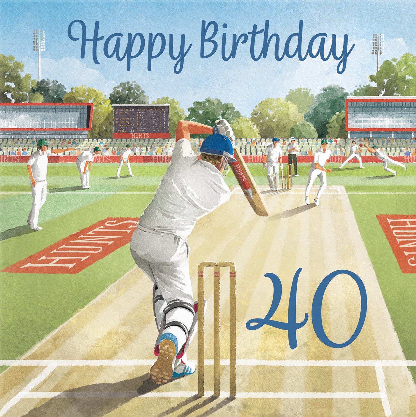 Cricket 40th Birthday Card Milo's Gallery - Default Title (B0CPMFBMR5)