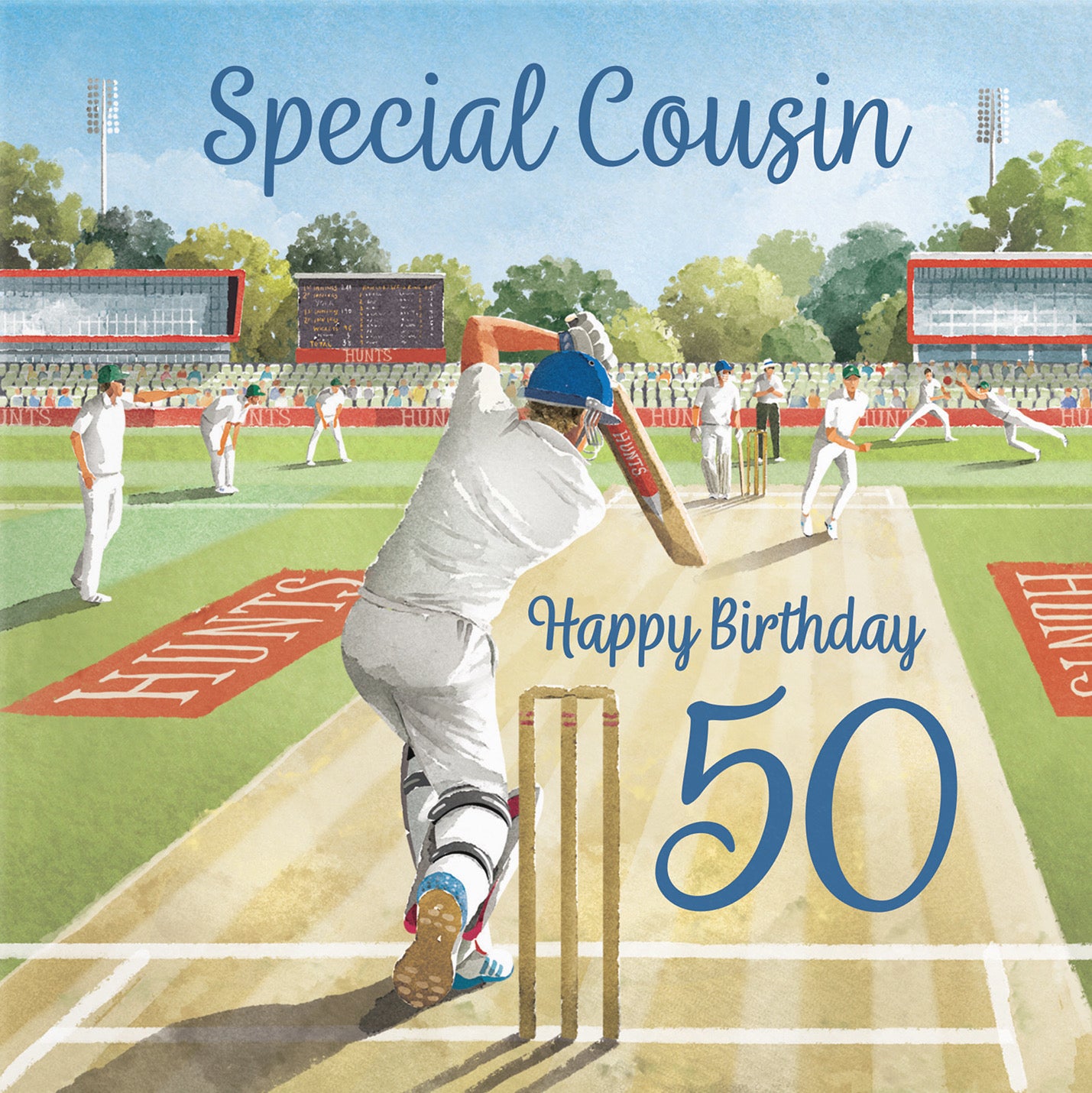 50th Cousin Cricket Birthday Card Milo's Gallery - Default Title (B0CPMFVBXZ)