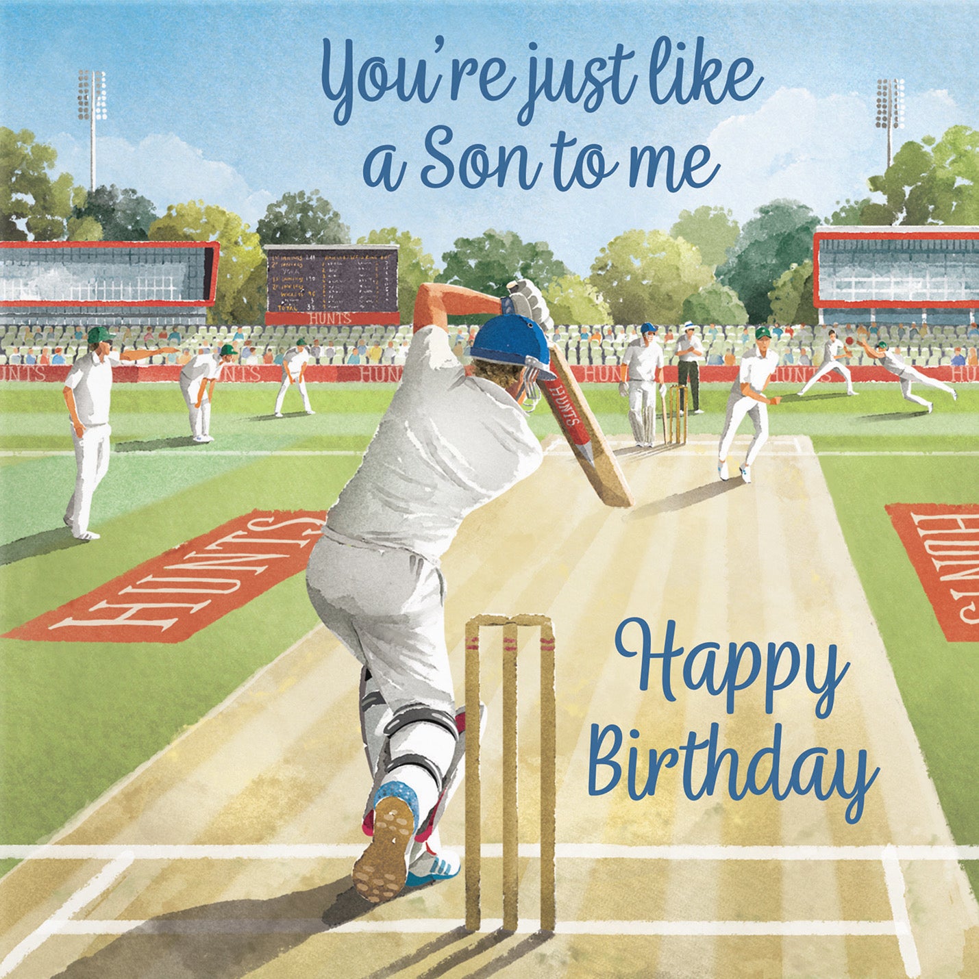 Like A Son Cricket Birthday Card Milo's Gallery - Default Title (B0CPMGJWYB)