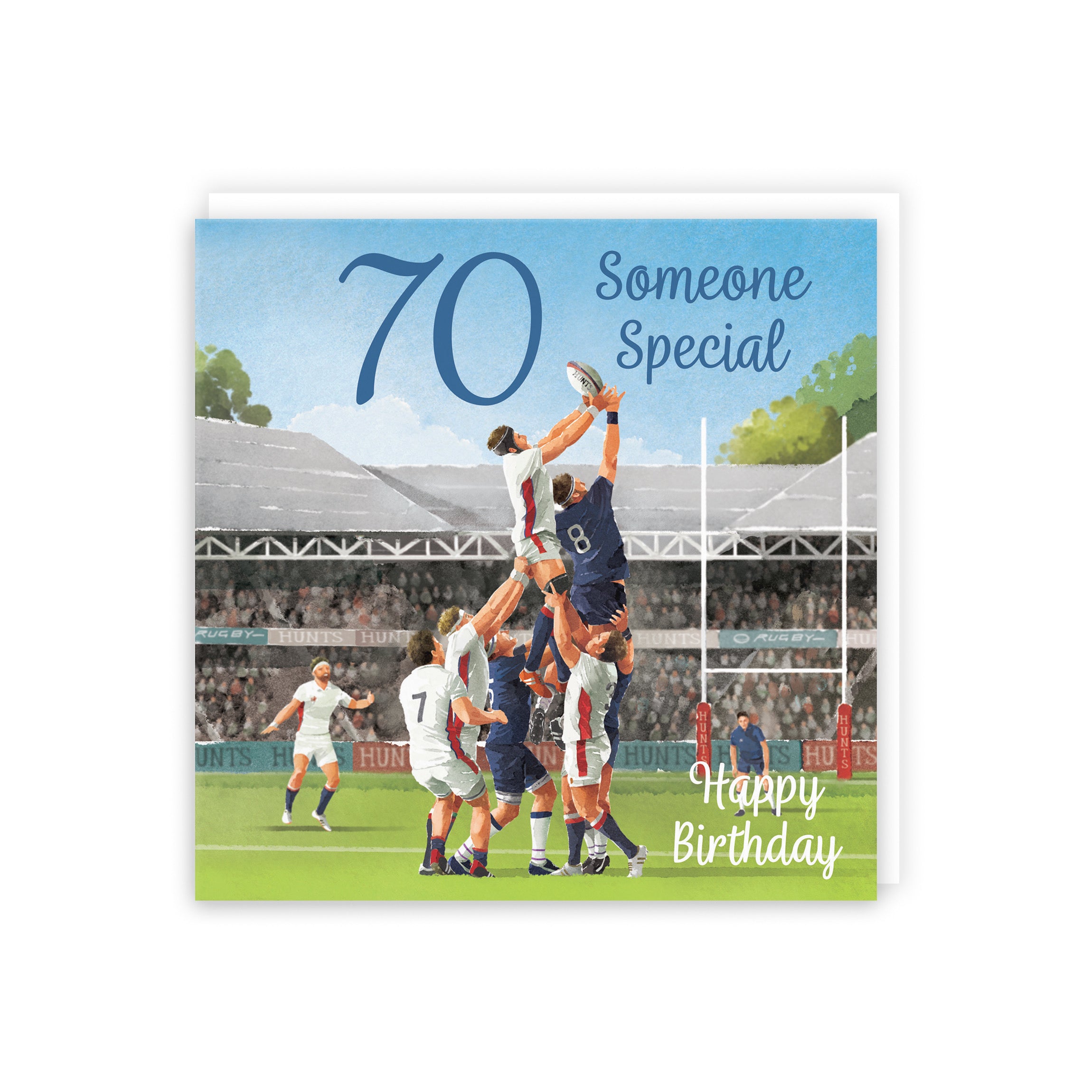 70th Someone Special Rugby Birthday Card Milo's Gallery - Default Title (B0CPQSCMTL)