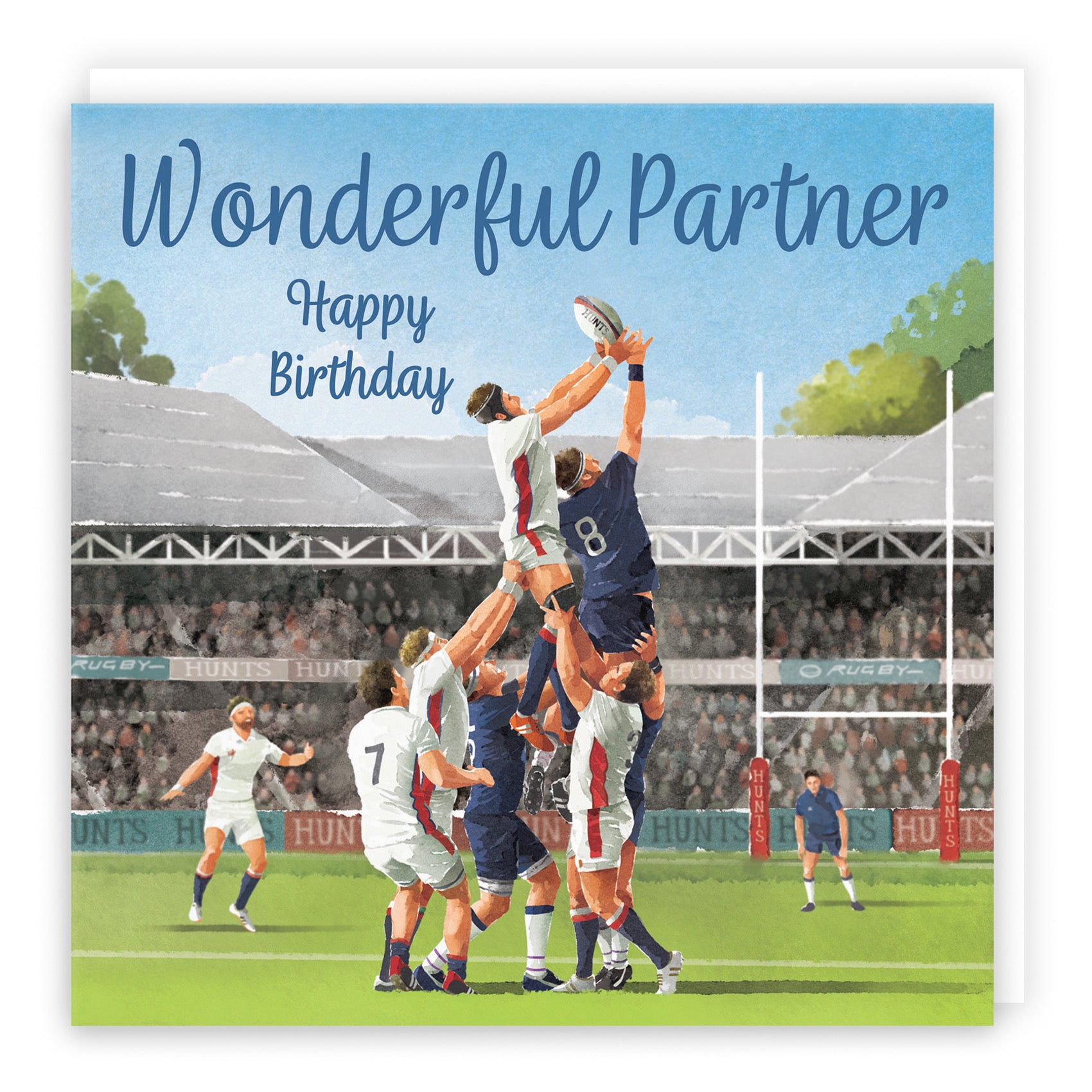 Partner Rugby Birthday Card Milo's Gallery - Default Title (B0CPQTYVZQ)