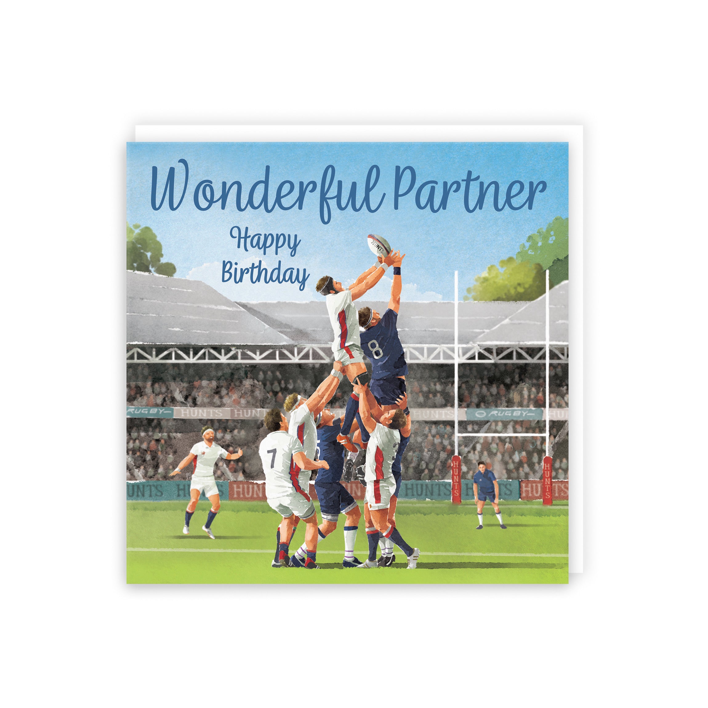 Partner Rugby Birthday Card Milo's Gallery - Default Title (B0CPQTYVZQ)