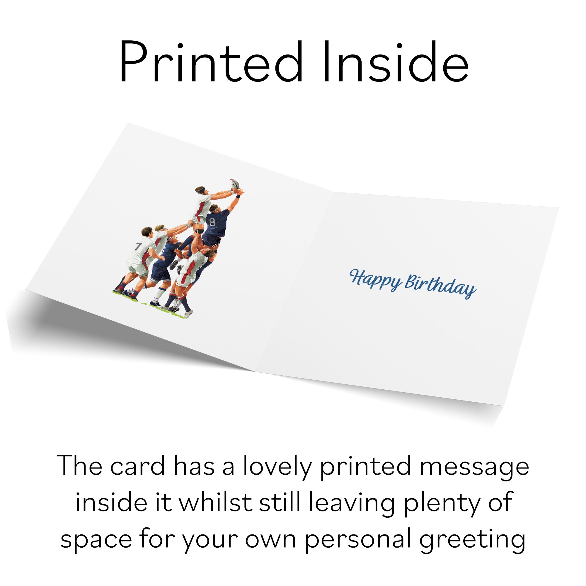 Rugby 94th Birthday Card Milo's Gallery - Default Title (B0CPQV1PCB)