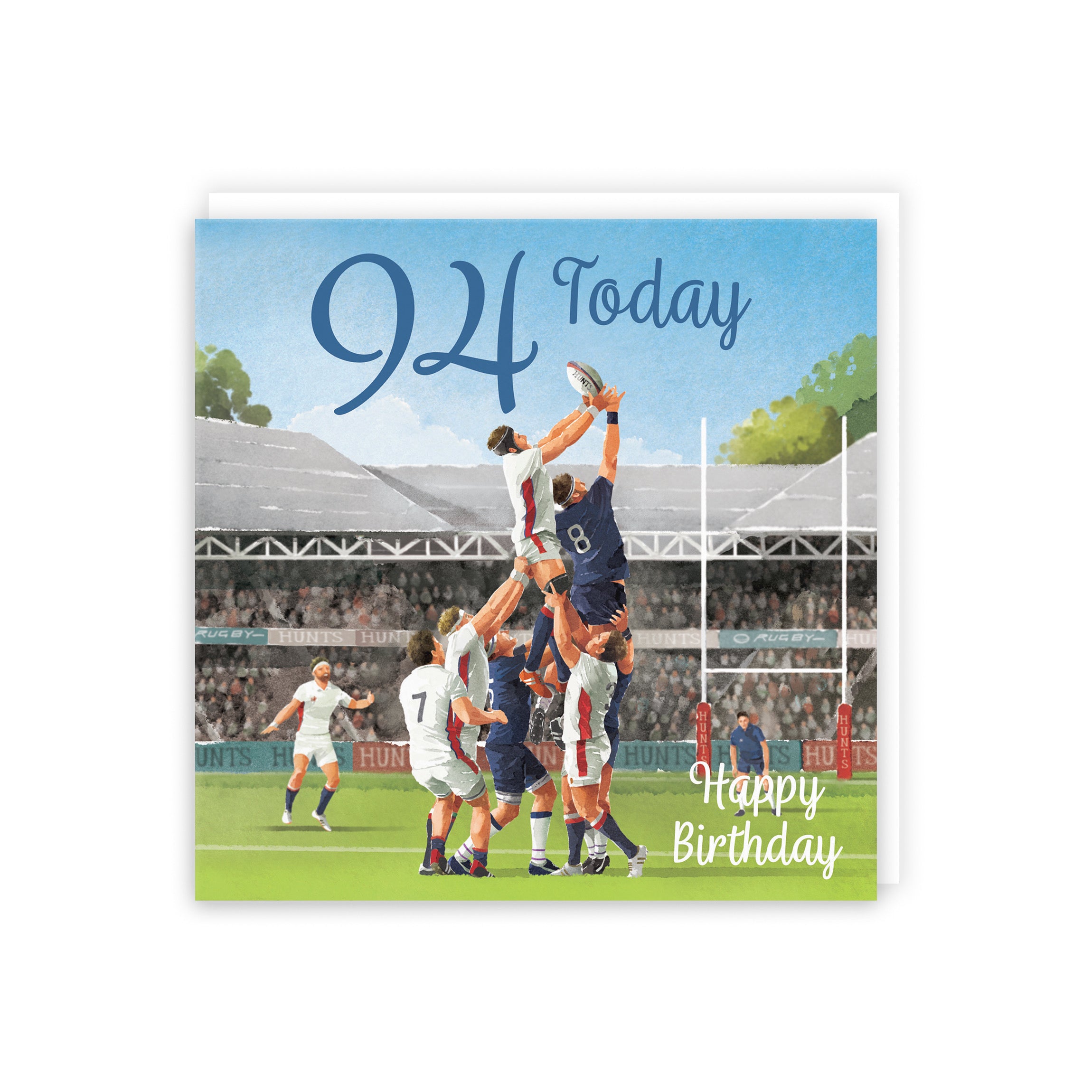 Rugby 94th Birthday Card Milo's Gallery - Default Title (B0CPQV1PCB)