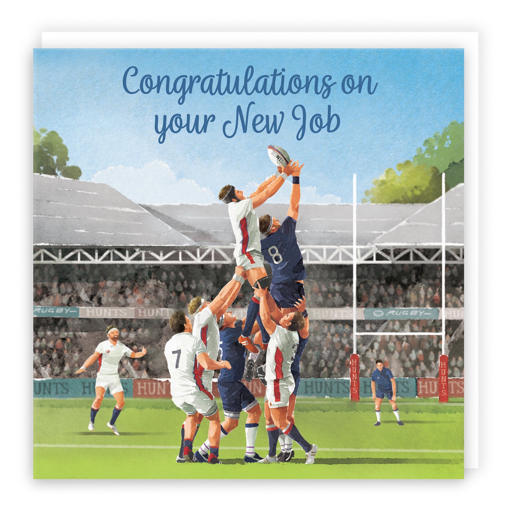 Rugby New Job Congratulations Card Milo's Gallery - Default Title (B0CPQWDX8L)