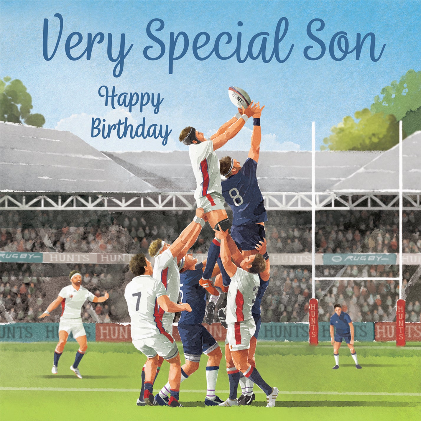 Son Rugby Birthday Card Milo's Gallery - Default Title (B0CPQWFB24)