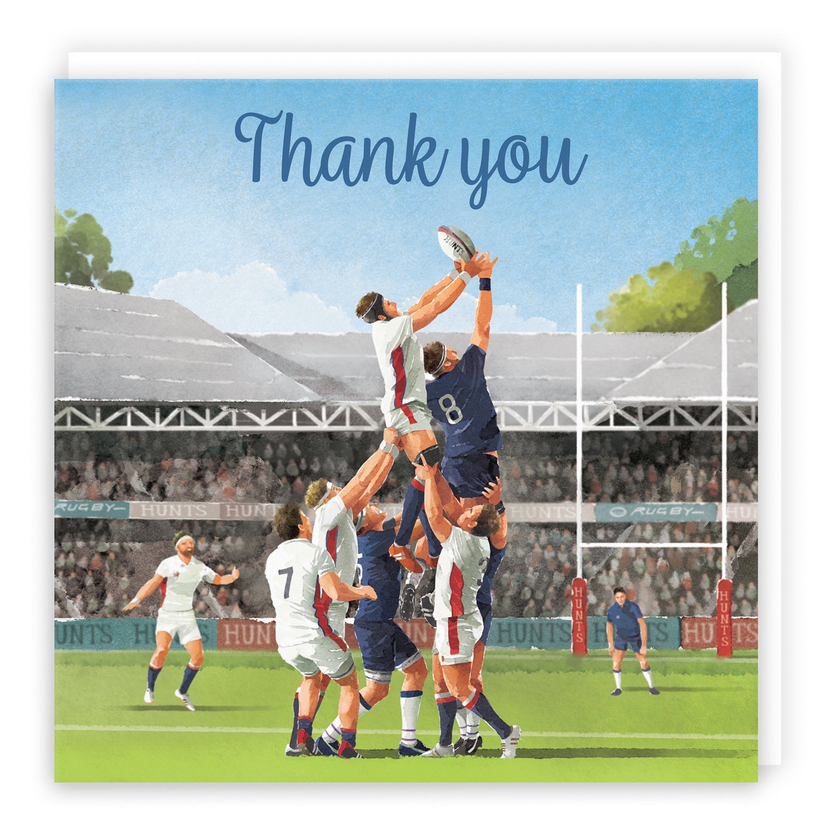 Rugby Thank You Card Milo's Gallery - Default Title (B0CPR1F1FK)