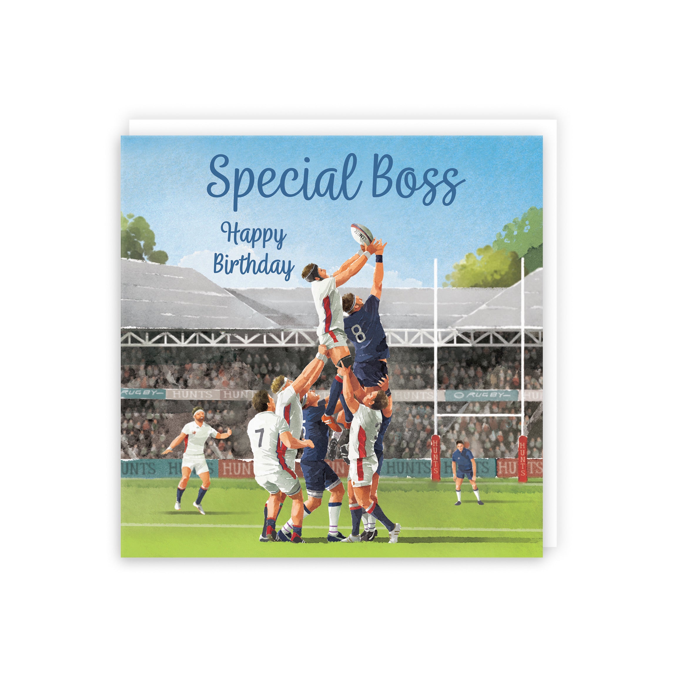 Boss Rugby Birthday Card Milo's Gallery - Default Title (B0CPR4CFPX)