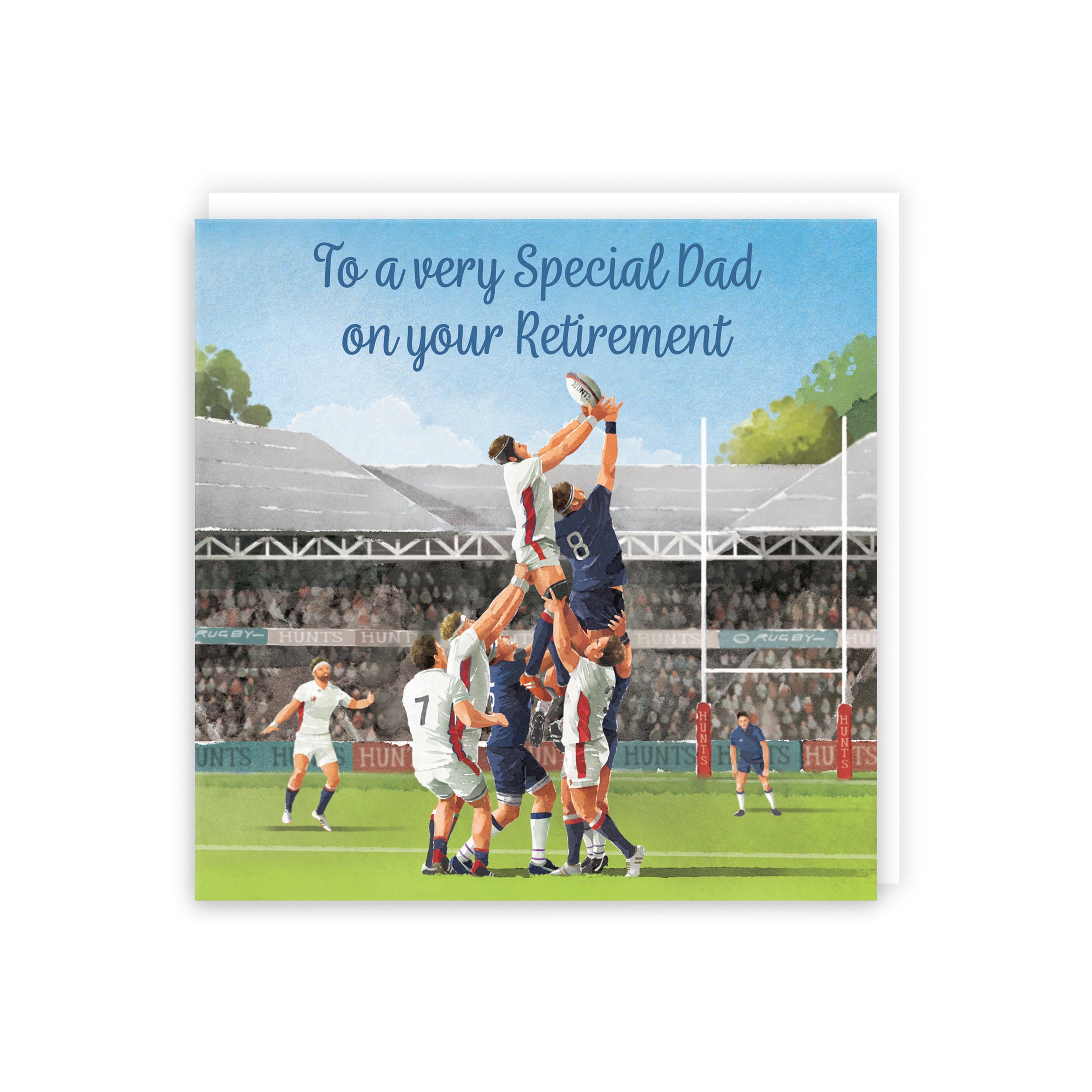 Rugby Dad Retirement Card Milo's Gallery - Default Title (B0CPR5TY4T)