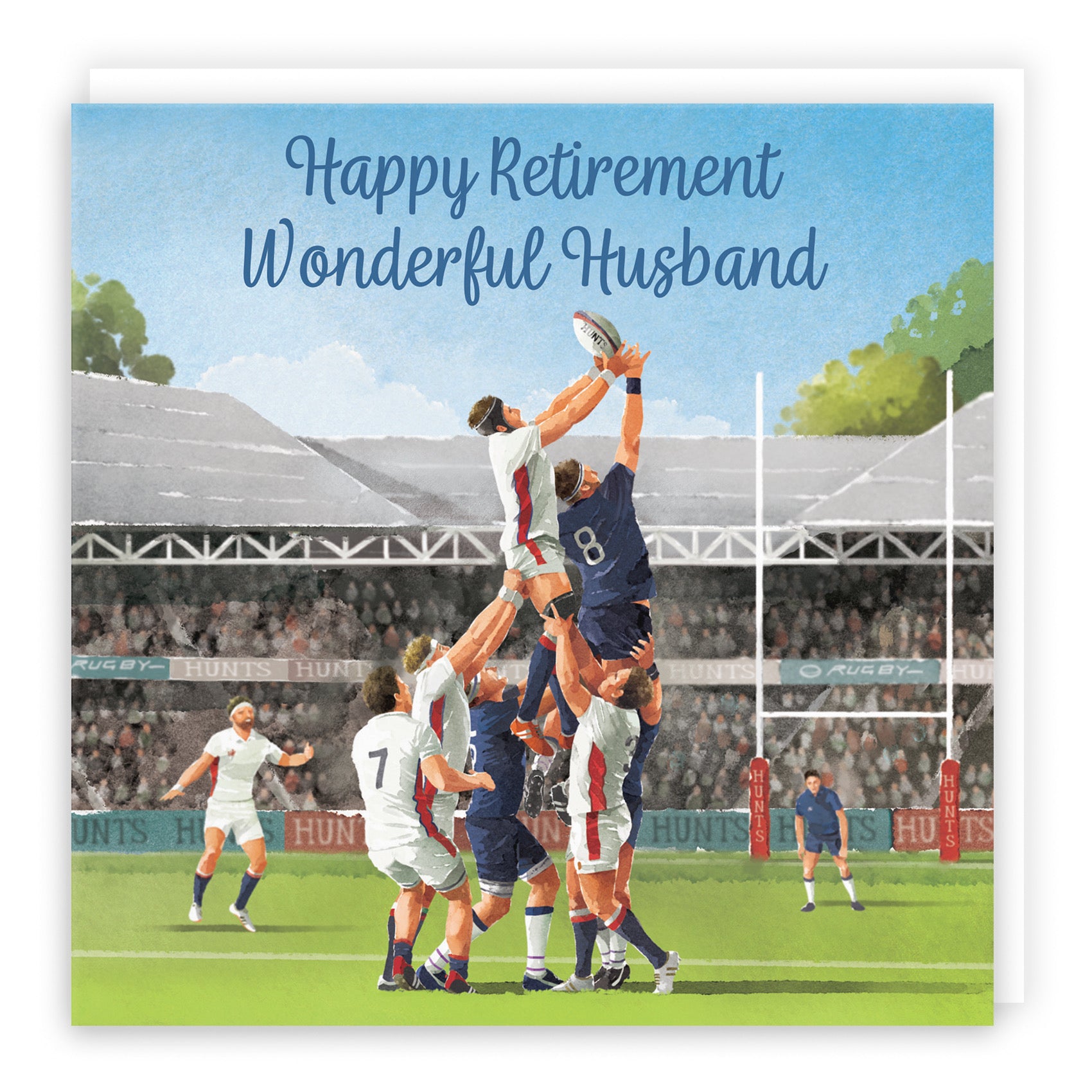 Rugby Husband Retirement Card Milo's Gallery - Default Title (B0CPR5VFQ9)