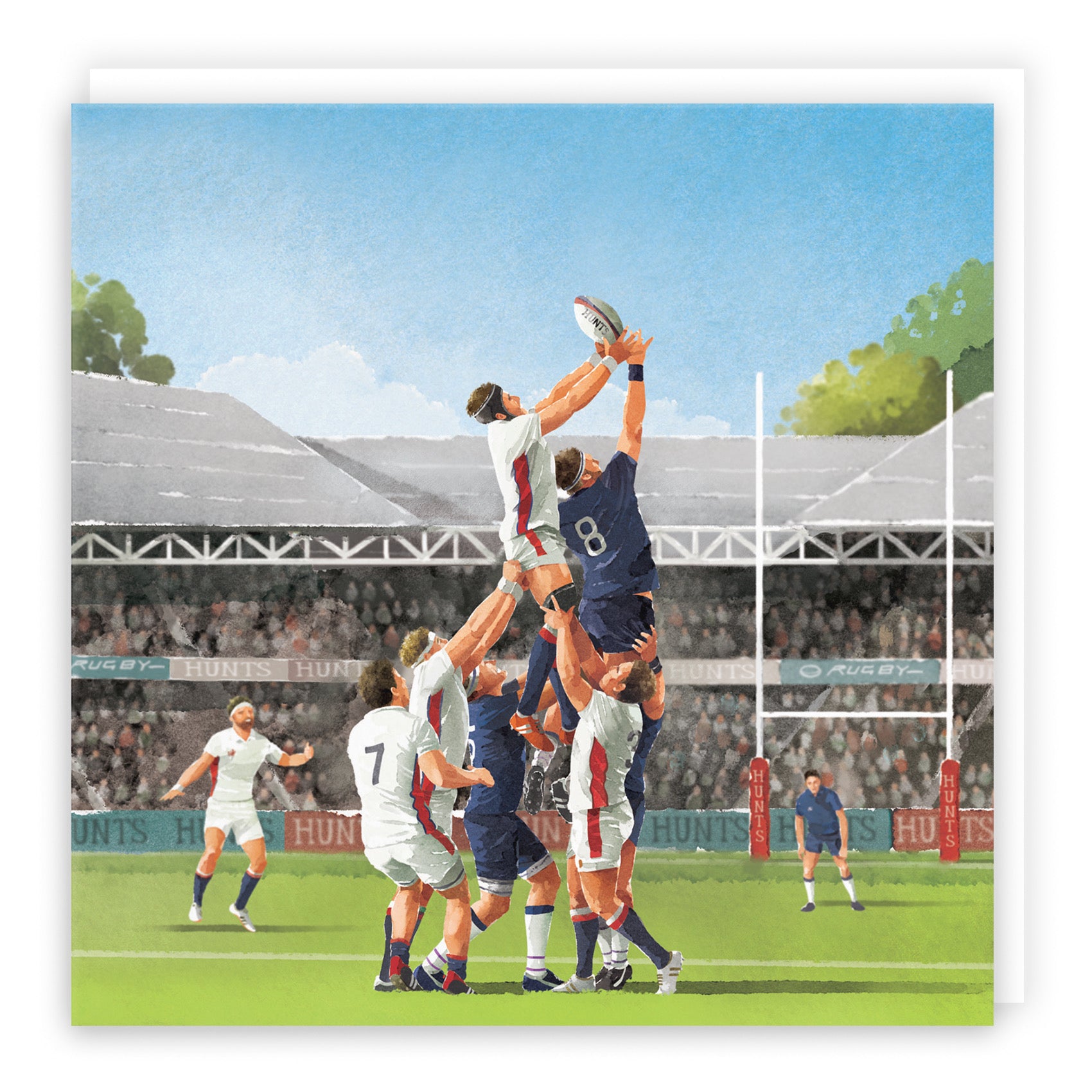 Rugby Blank Card Milo's Gallery - Default Title (B0CPR65Q3Y)