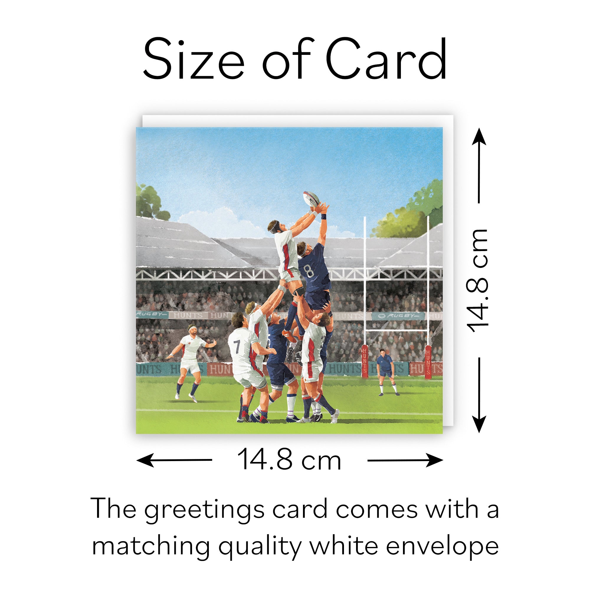 Rugby Blank Card Milo's Gallery - Default Title (B0CPR65Q3Y)