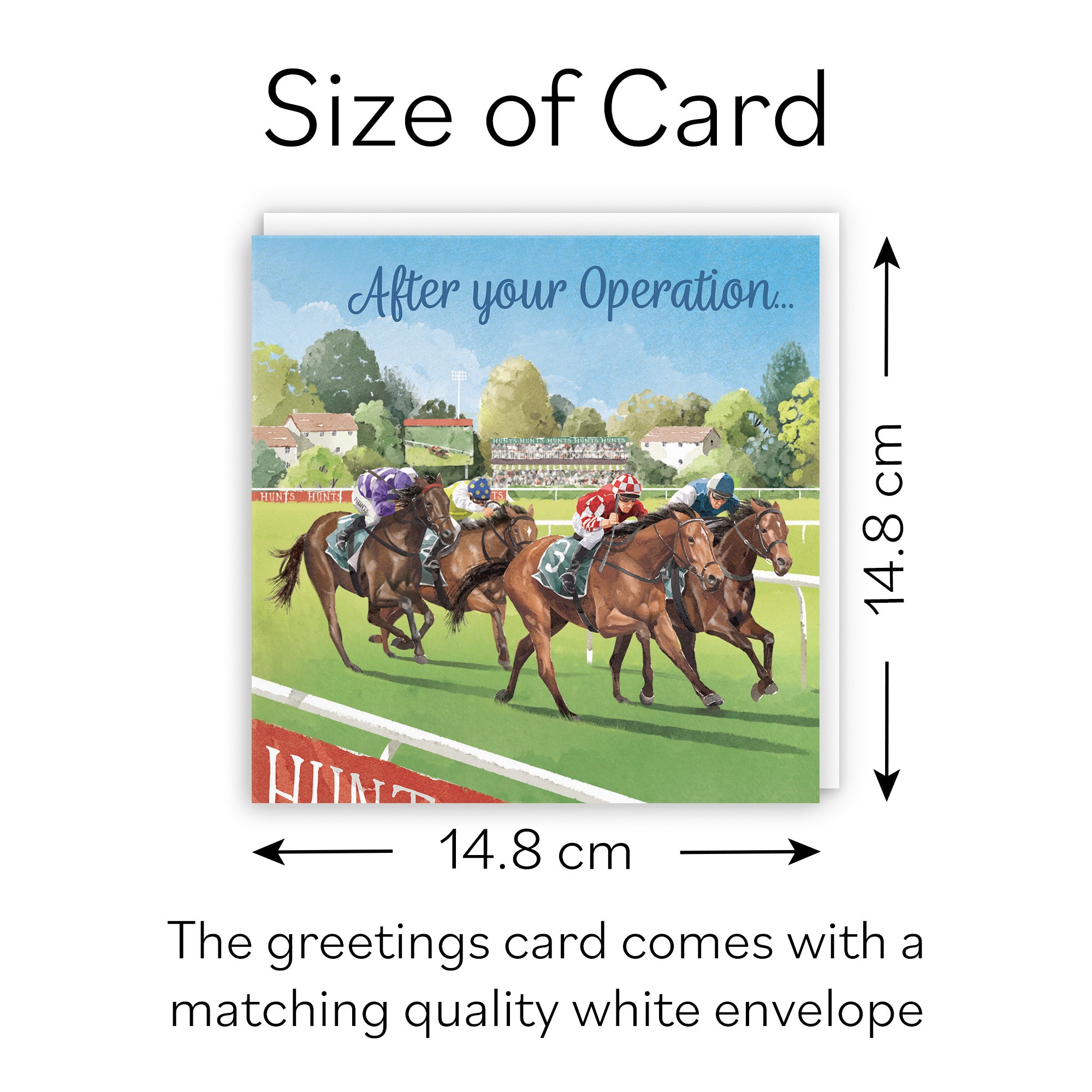 Horse Racing After Operation Card Milo's Gallery - Default Title (B0CPWTLW92)