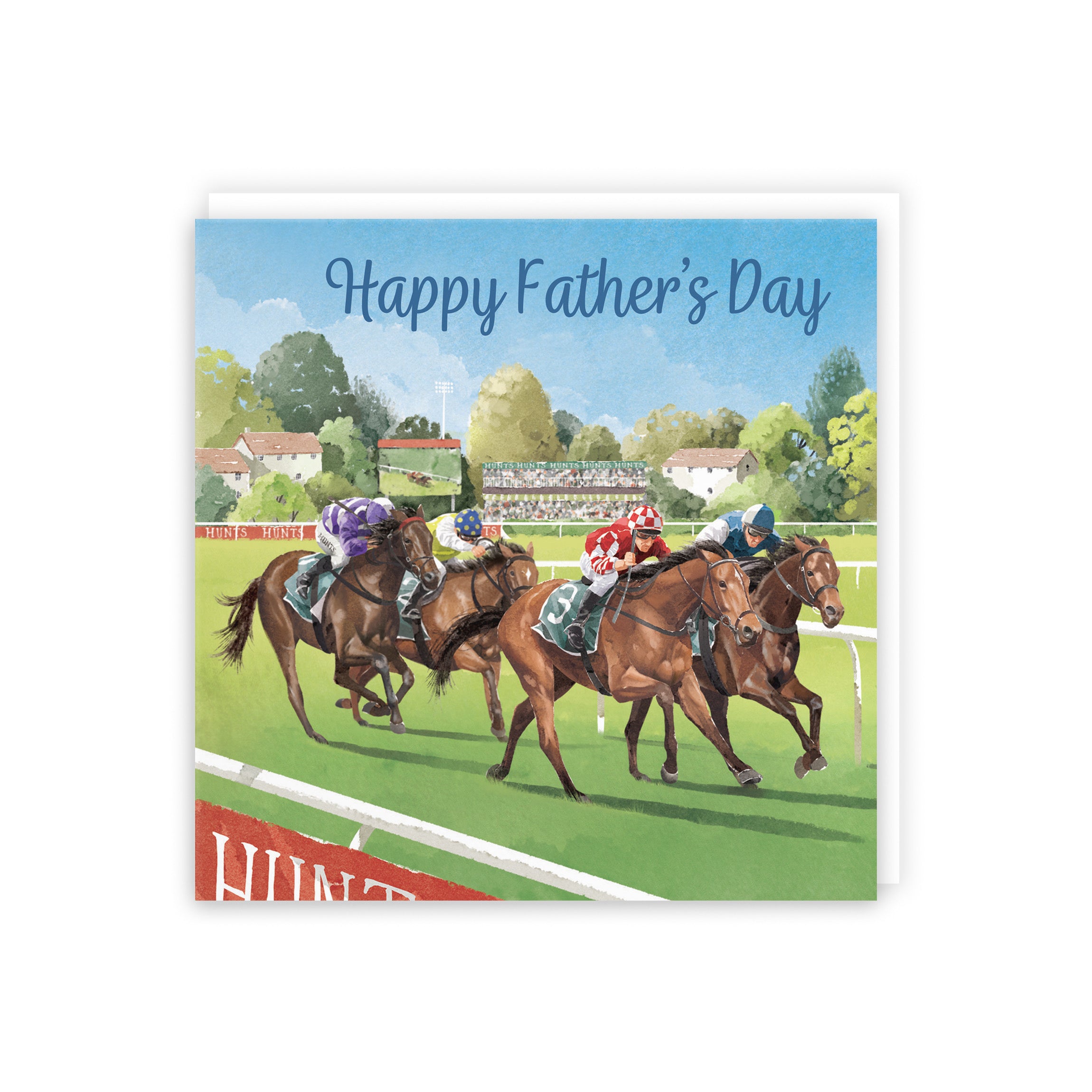 Horse Racing Father's Day Card Milo's Gallery - Default Title (B0CPWVPFGK)