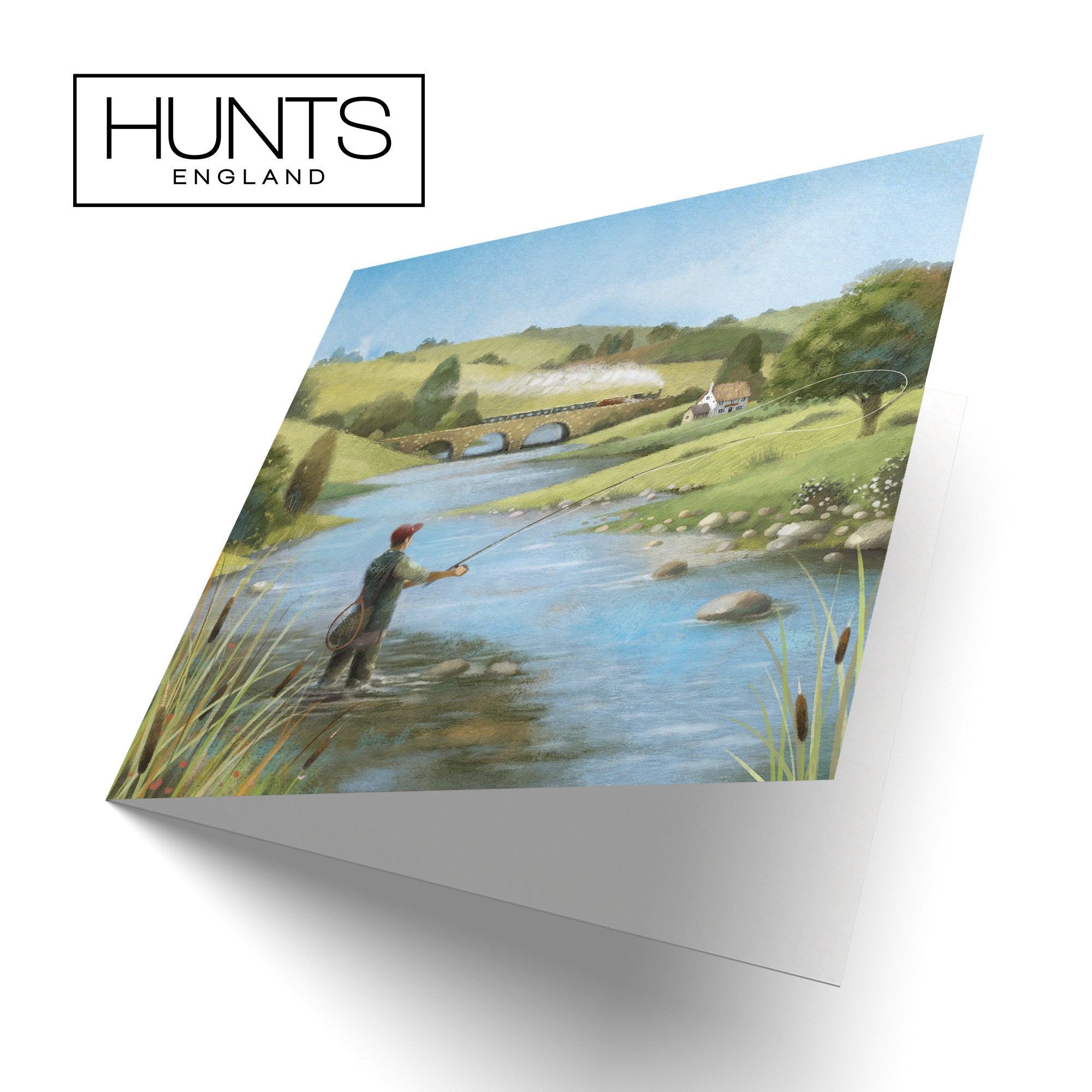 Fly Fishing Blank Any Occasion Card Milo's Gallery - Default Title (B0CQWRNKVB)