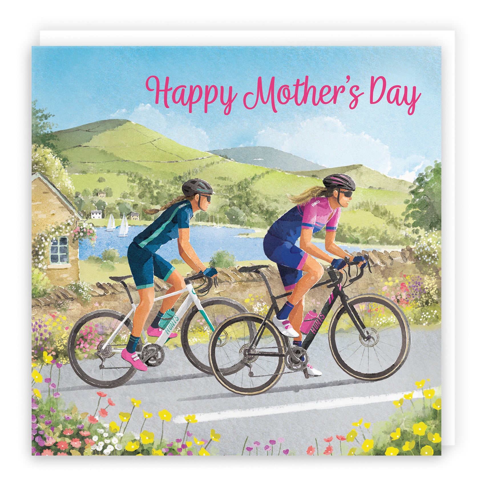 Cycling Mother's Day Card Milo's Gallery - Default Title (B0CQZ4JBMT)