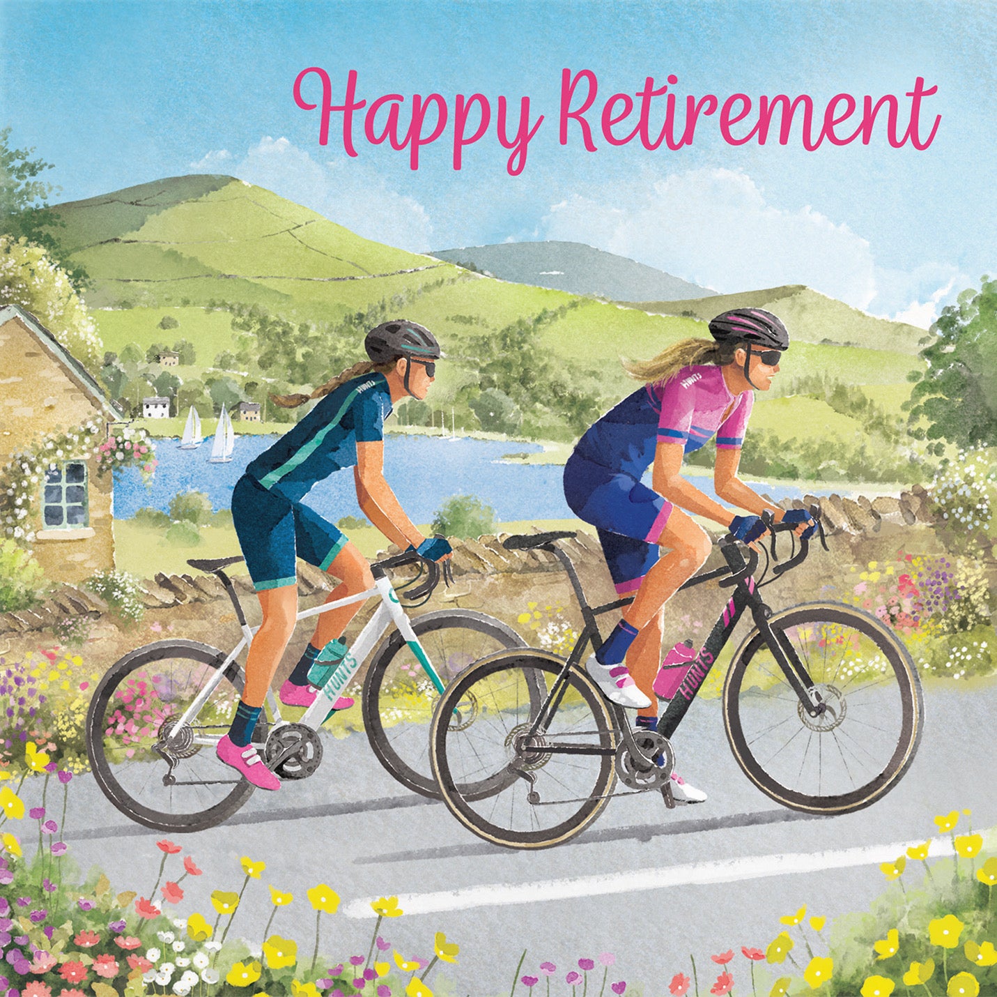 Women's Cycling Retirement Card Milo's Gallery - Default Title (B0CQZ4KY3M)